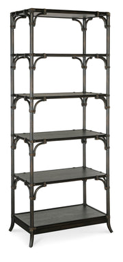 Hooker Furniture Retreat Pole Rattan Bookcase