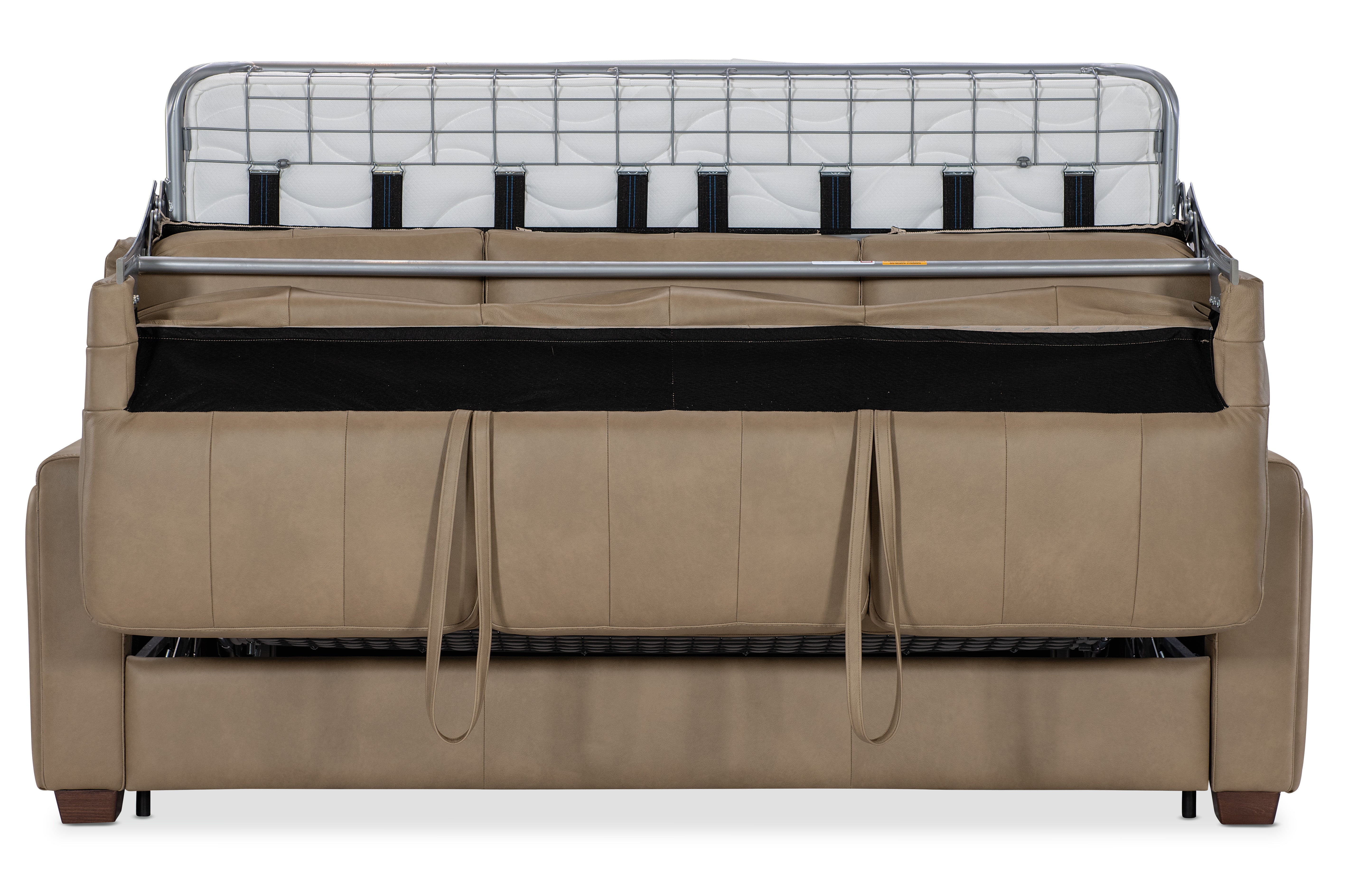 Hooker Furniture Griffin Queen Sleeper Sofa in Brown