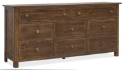 Hooker Furniture Driftwood Eight-Drawer Dresser
