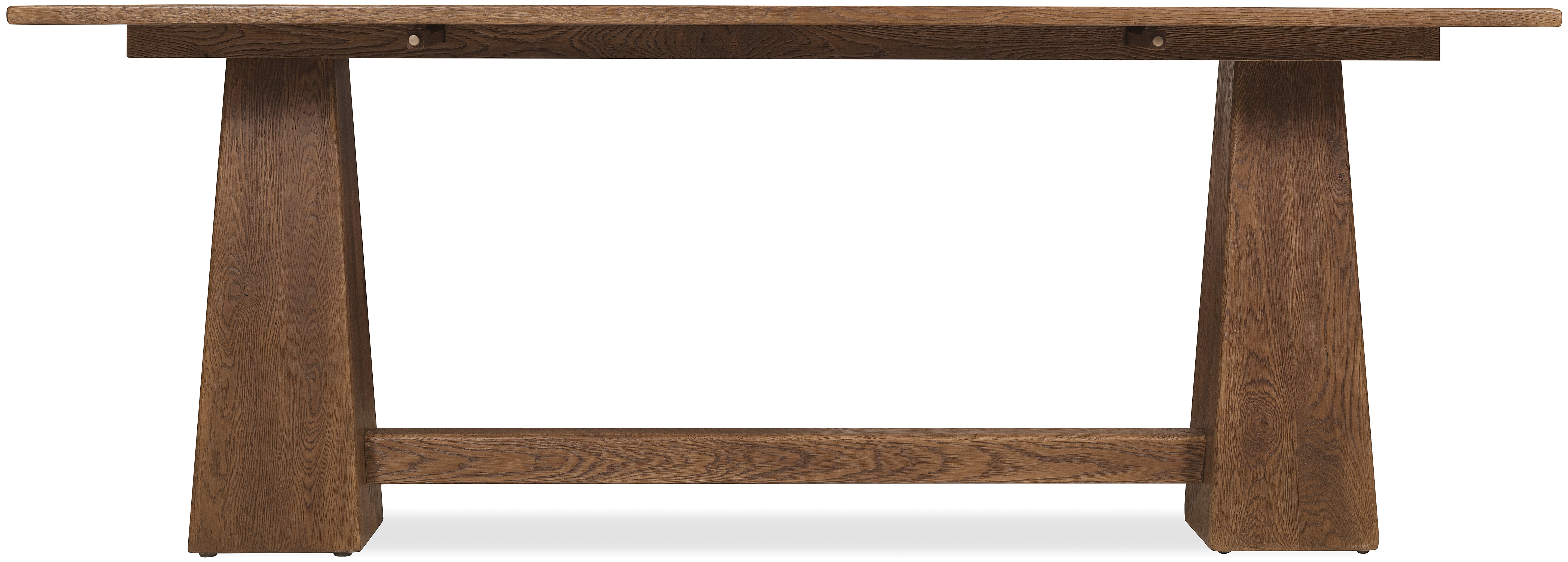 Hooker Furniture Driftwood Flip-Top Console Table in Medium Wood