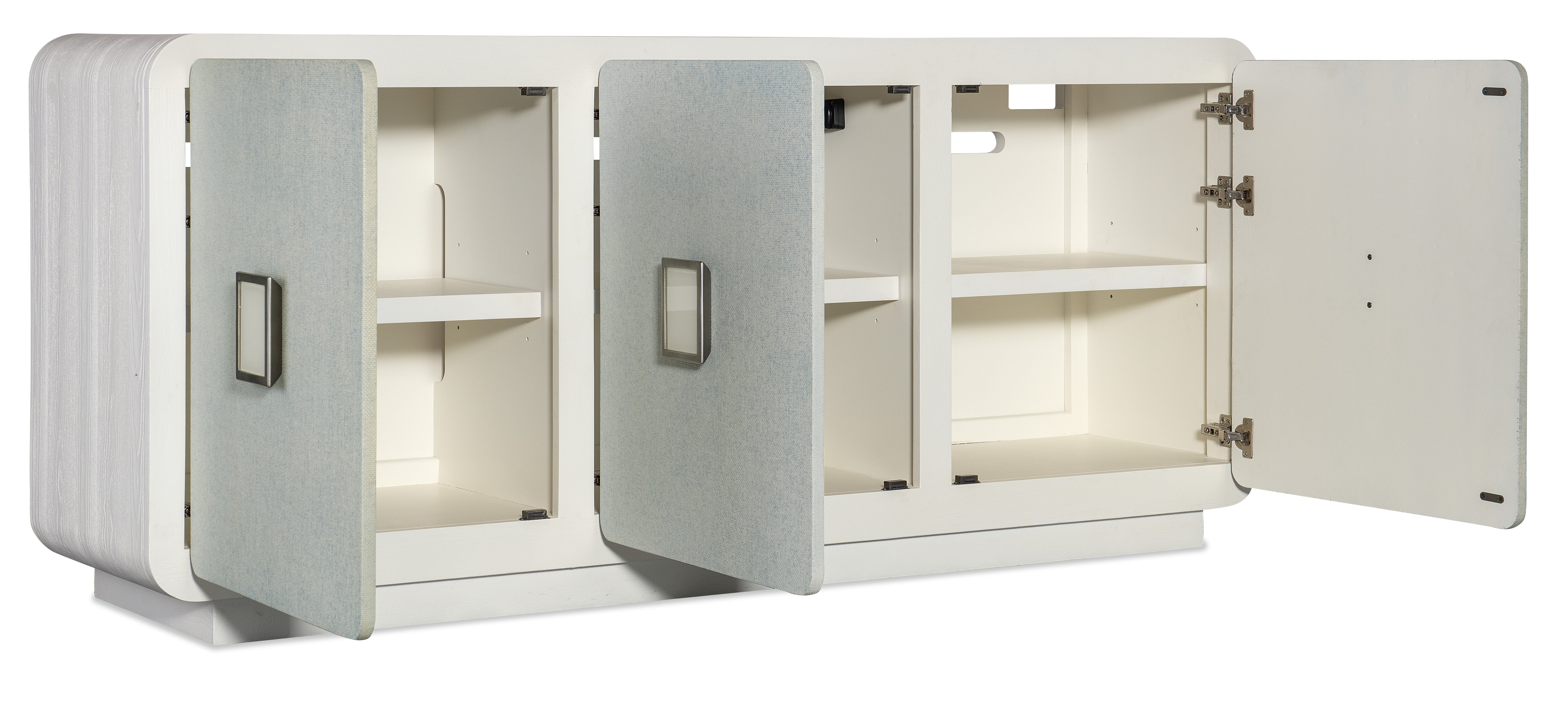 Hooker Furniture Melange Atlantis Entertainment Credenza in White