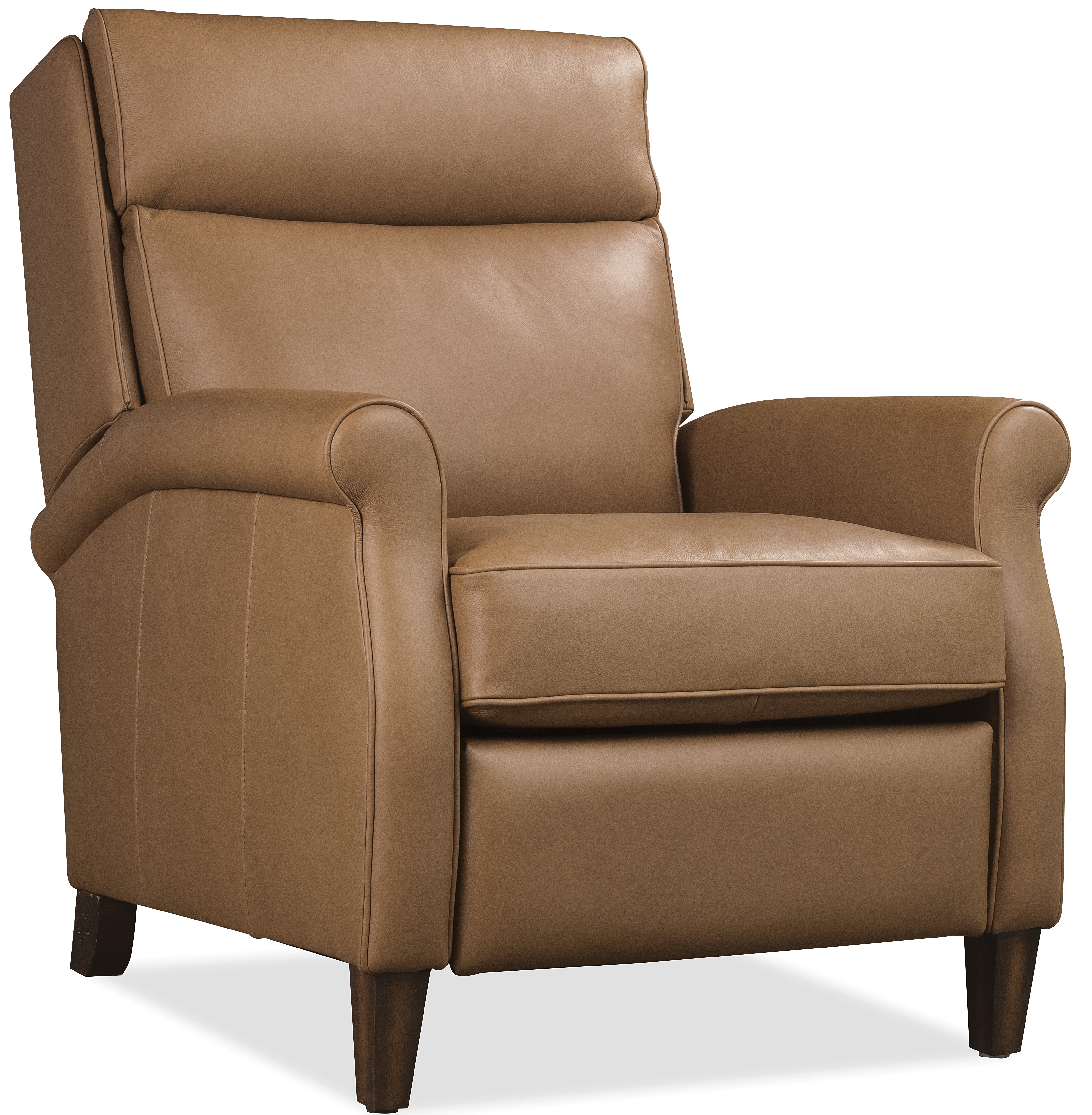 Hooker Furniture Randall Power Recliner with Pop-Up Headrest in Brown