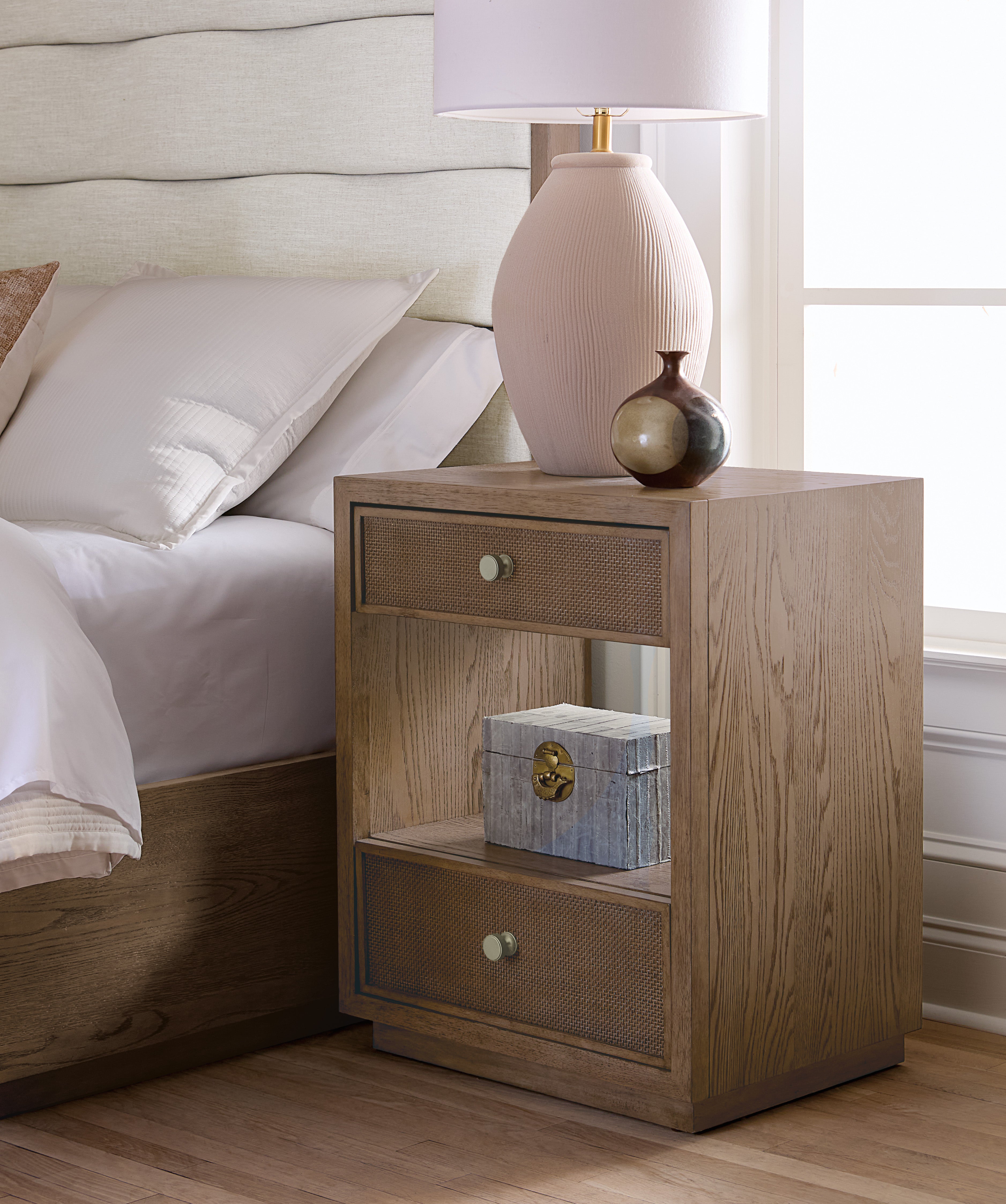 Hooker Furniture Sonnet Two-Drawer Nightstand