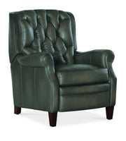 Hooker Furniture Palmer Press Back Recliner in Green