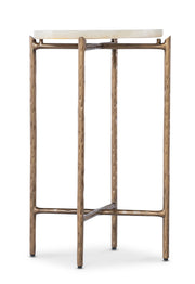 Hooker Furniture Melange Je Suis Petit Spot Table in Golds