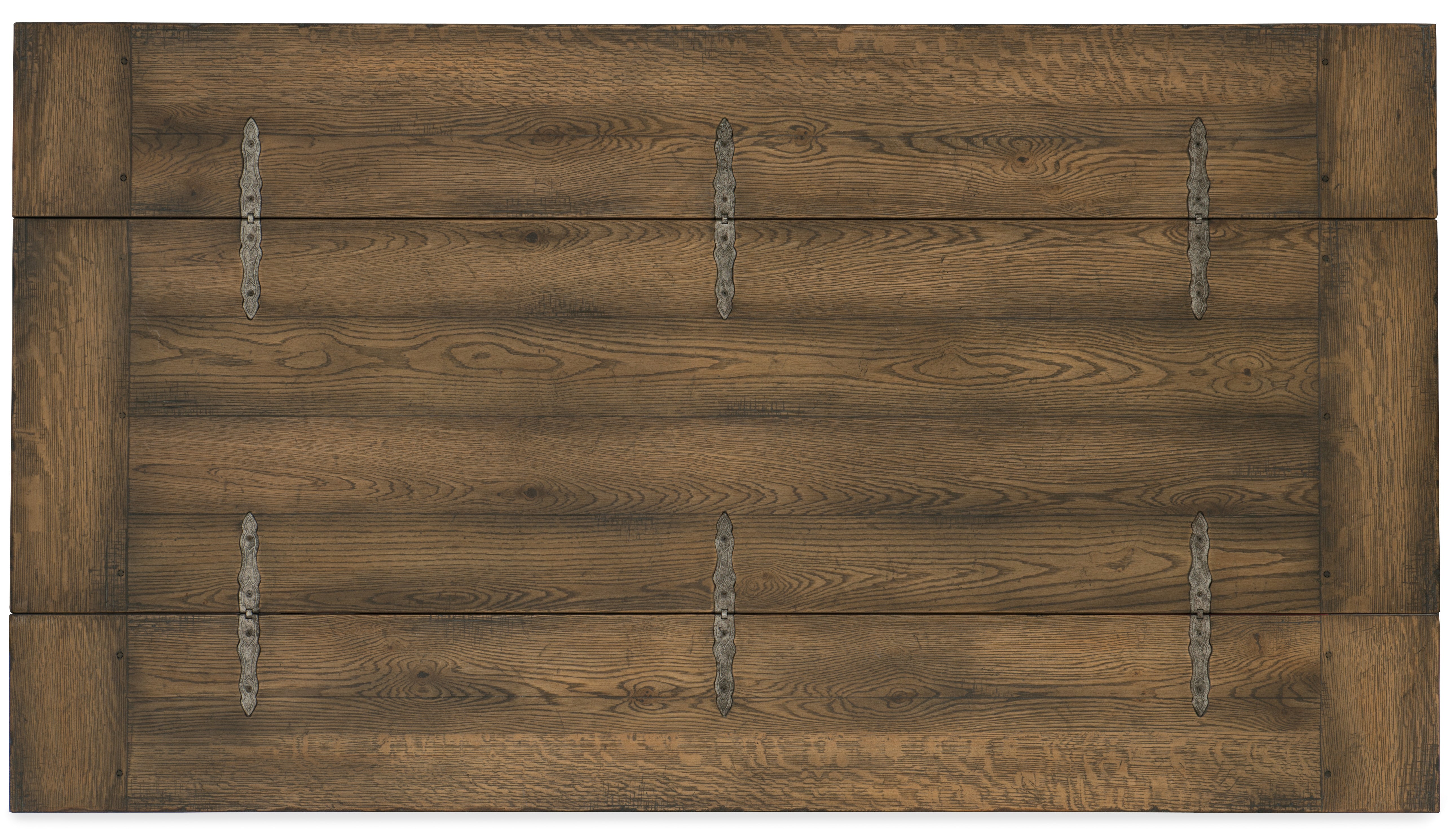 Hooker Furniture Bluewind Flip-Top Console Table in Dark Wood