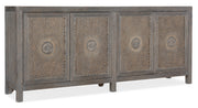 Hooker Furniture Melange Emmett Entertainment Console in Grays