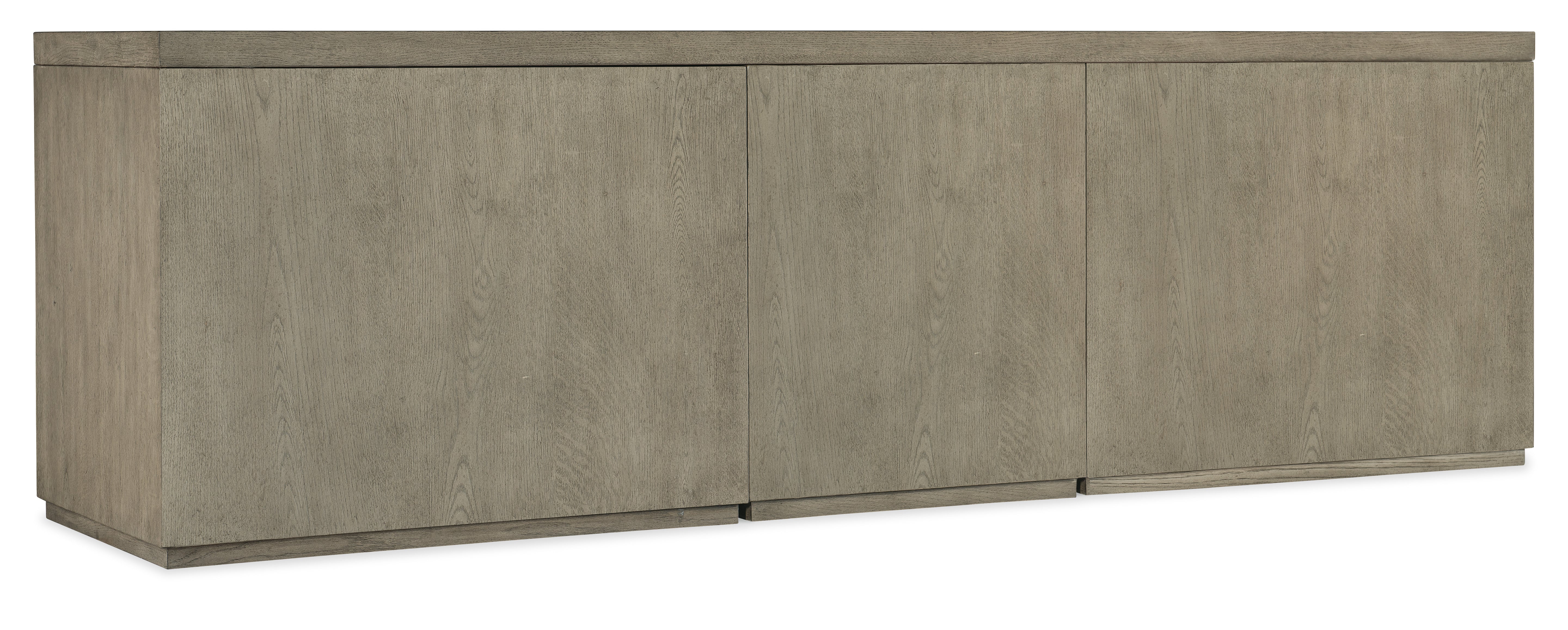 Hooker Furniture Linville Falls 96" Credenza with File, Lateral File and Open Desk Cabinet