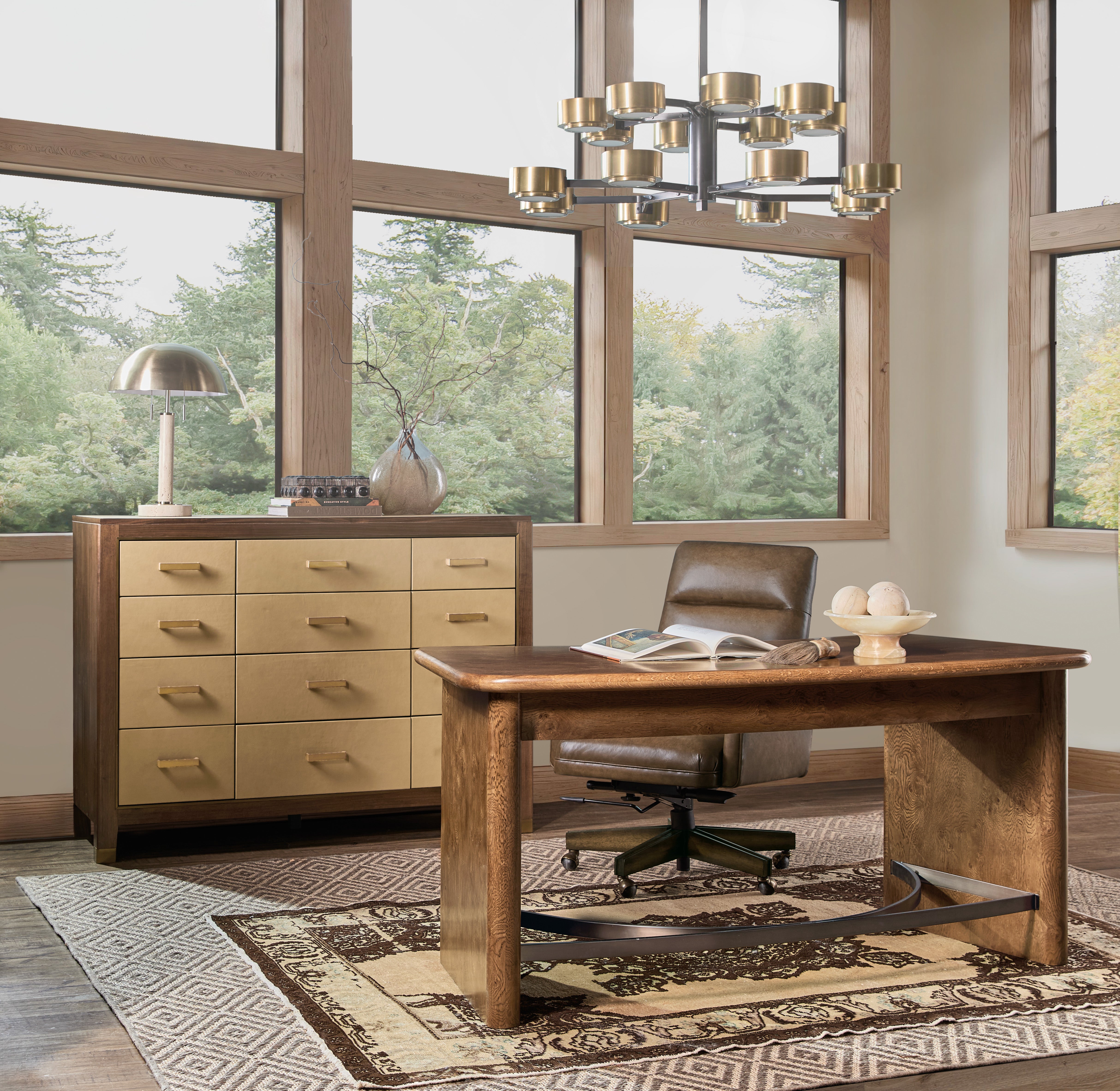 Hooker Furniture Melange Romano Writing Desk