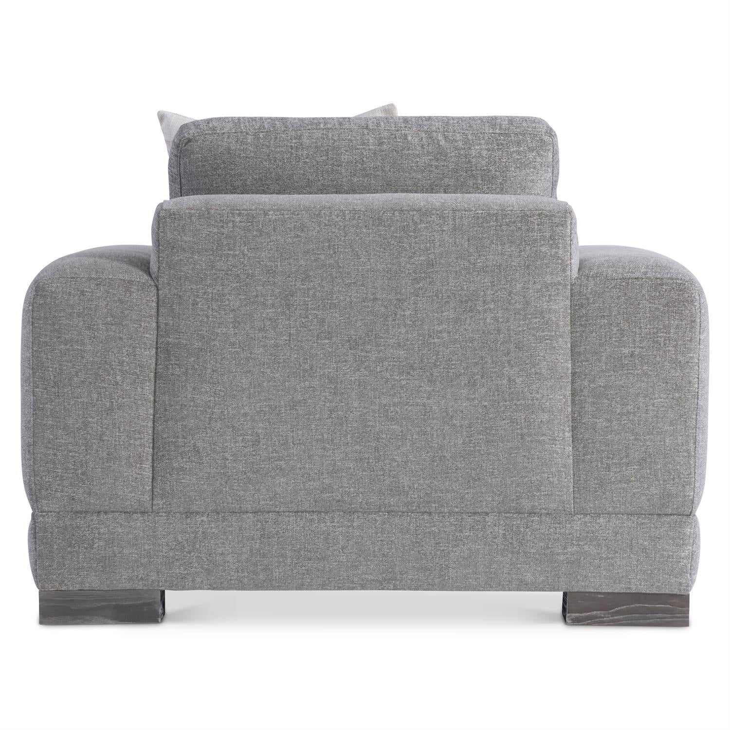 Bernhardt Furniture Plush Lars Fabric Chair in Tadon Cerused
