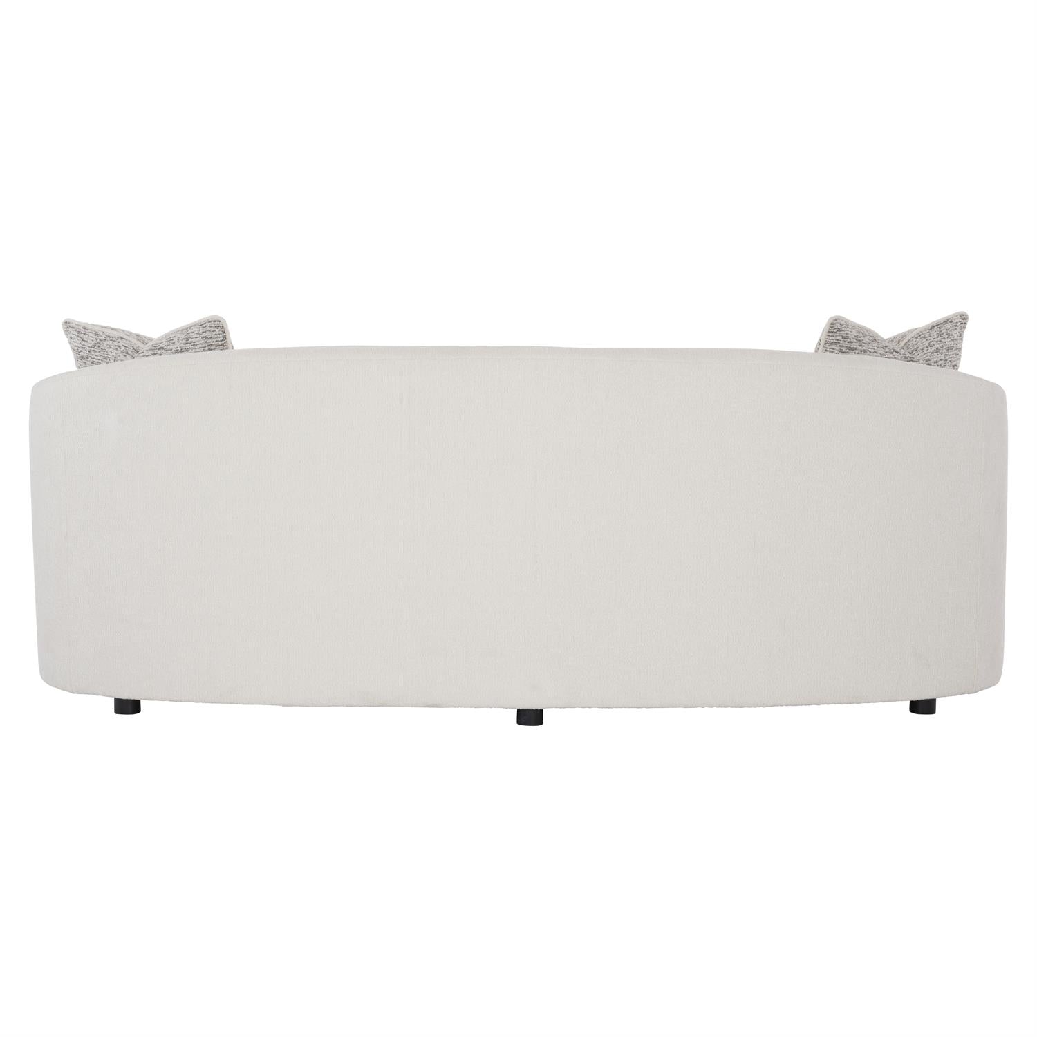 Bernhardt Furniture Plush Elle Fabric Sofa Express Ship in Noir