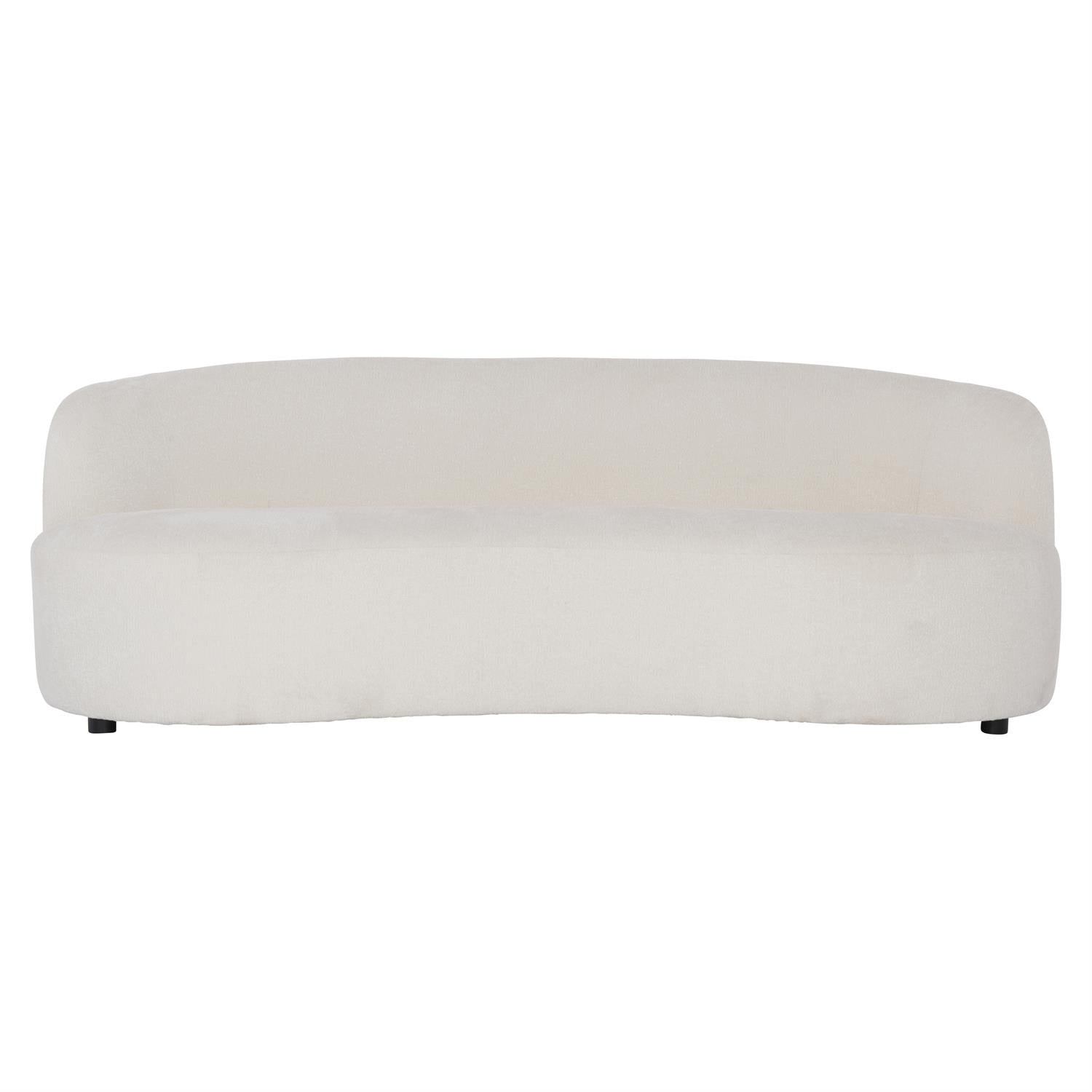 Bernhardt Furniture Plush Elle Fabric Sofa Express Ship in Noir