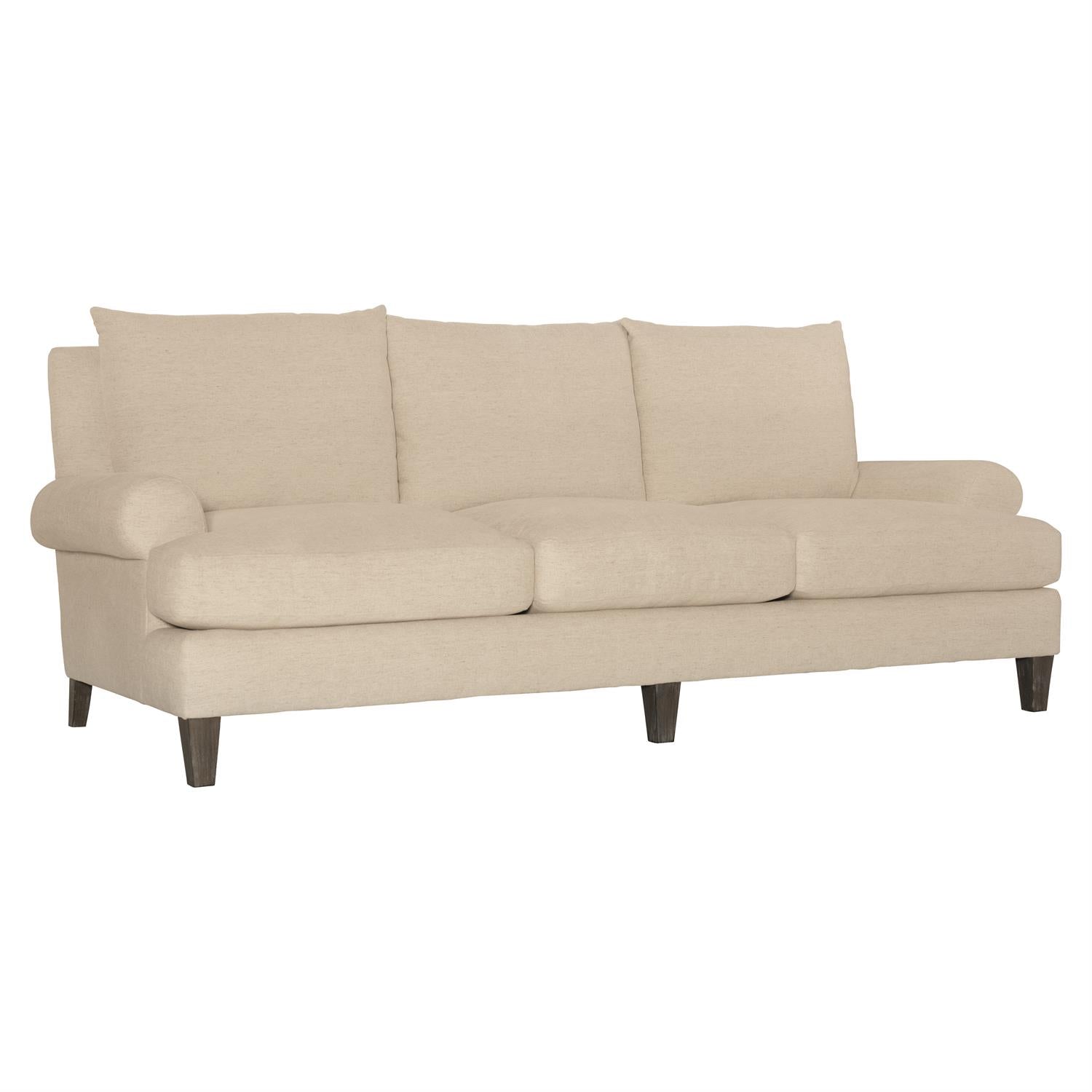 Bernhardt Furniture Plush Isabella Fabric Sofa Express Ship in Portobello