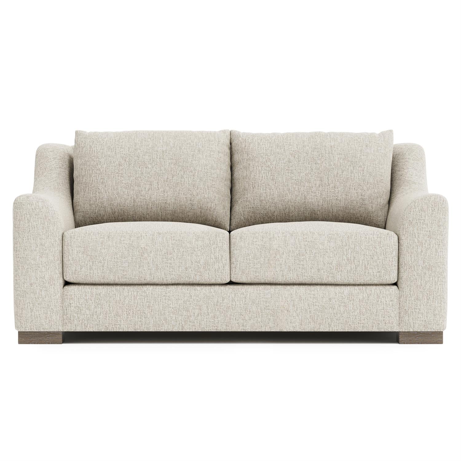 Bernhardt Furniture Plush Gabi Fabric Loveseat in Portobello