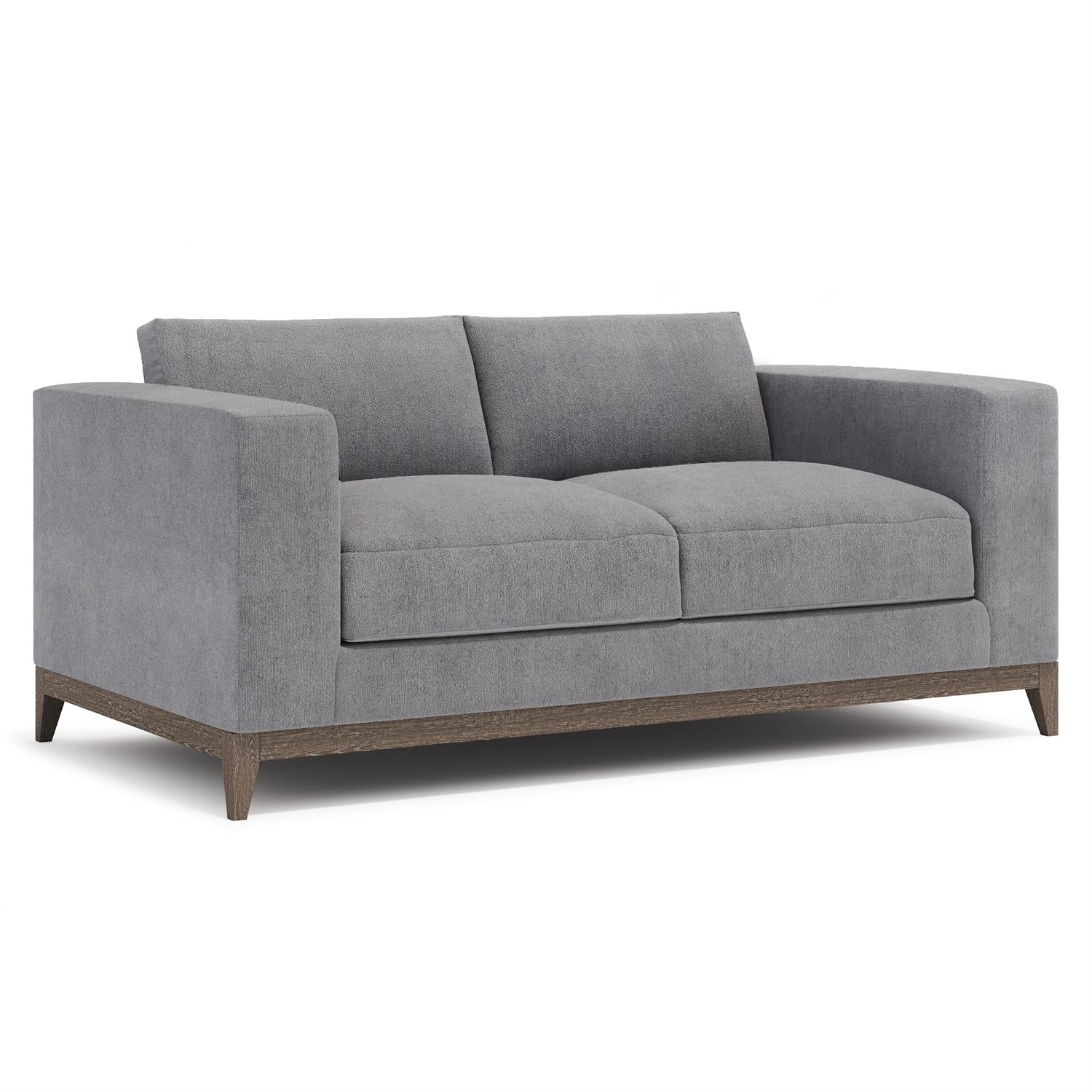 Bernhardt Furniture Plush Noel Fabric Loveseat Express Ship in Portobello