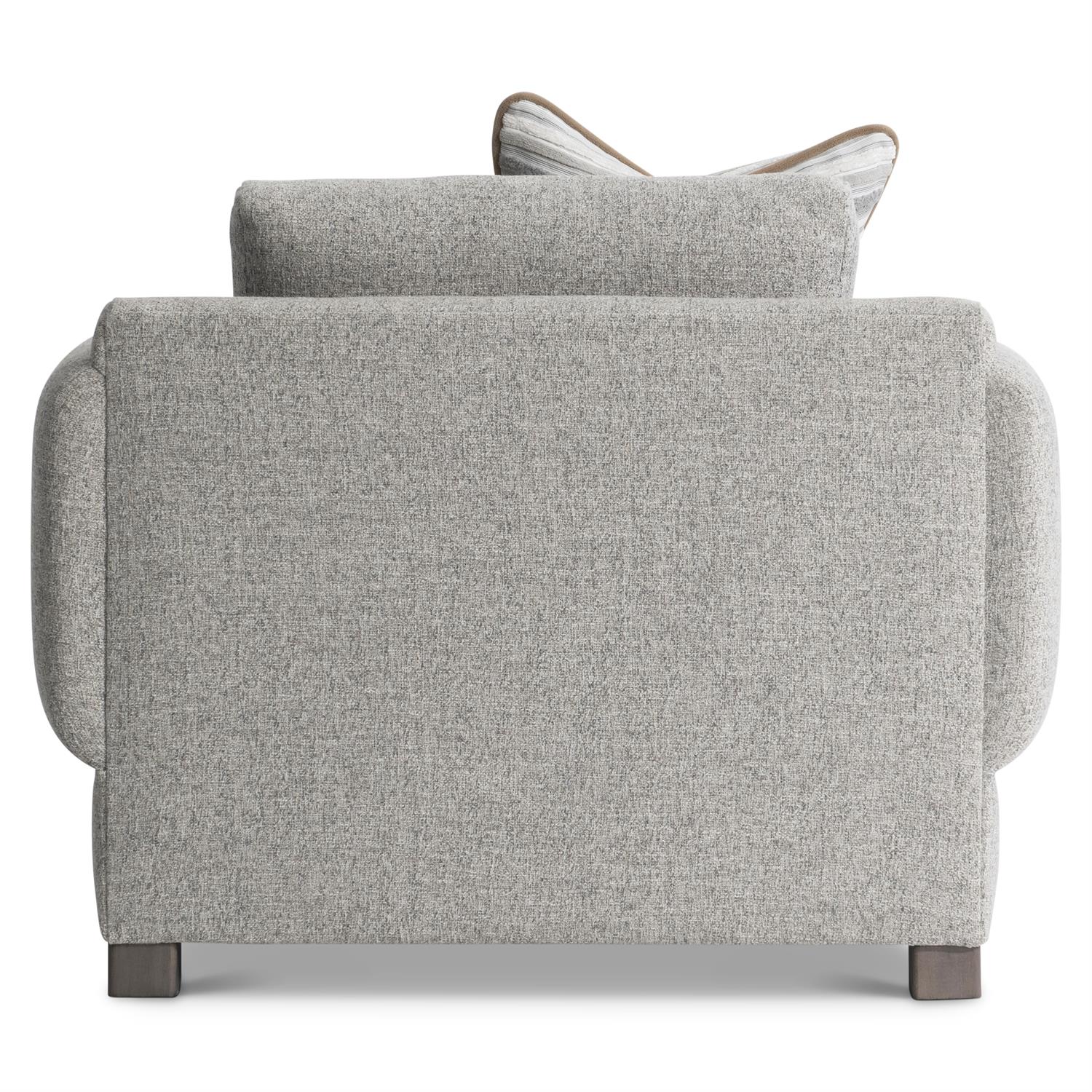 Bernhardt Furniture Plush Tori Fabric Chair in Portobello