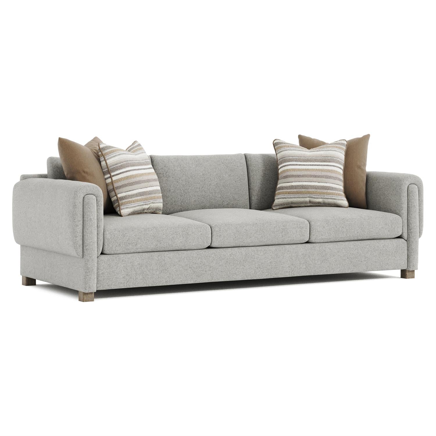 Bernhardt Furniture Plush Tori Fabric Sofa in Portobello