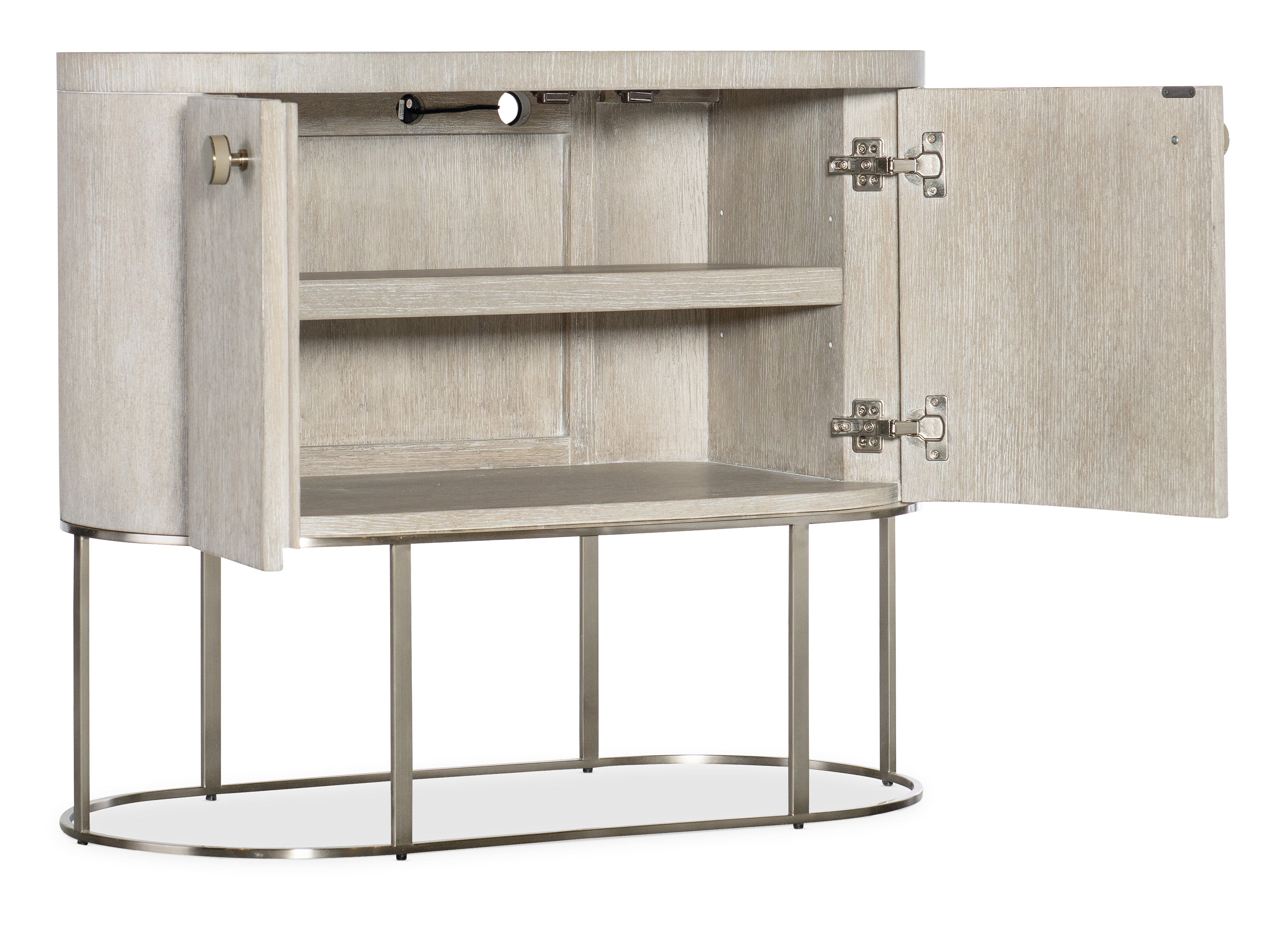 Hooker Furniture Modern Mood Oval Nightstand