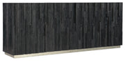 Hooker Furniture Chapman Shou Sugi Ban Entertainment Console in Black