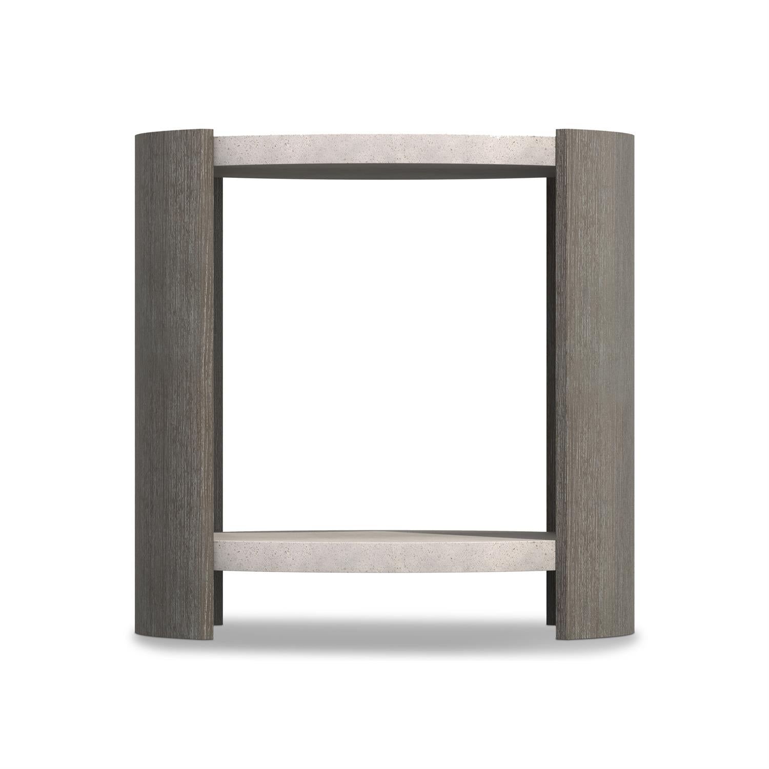 Bernhardt Furniture Prado Side Table in Porcini