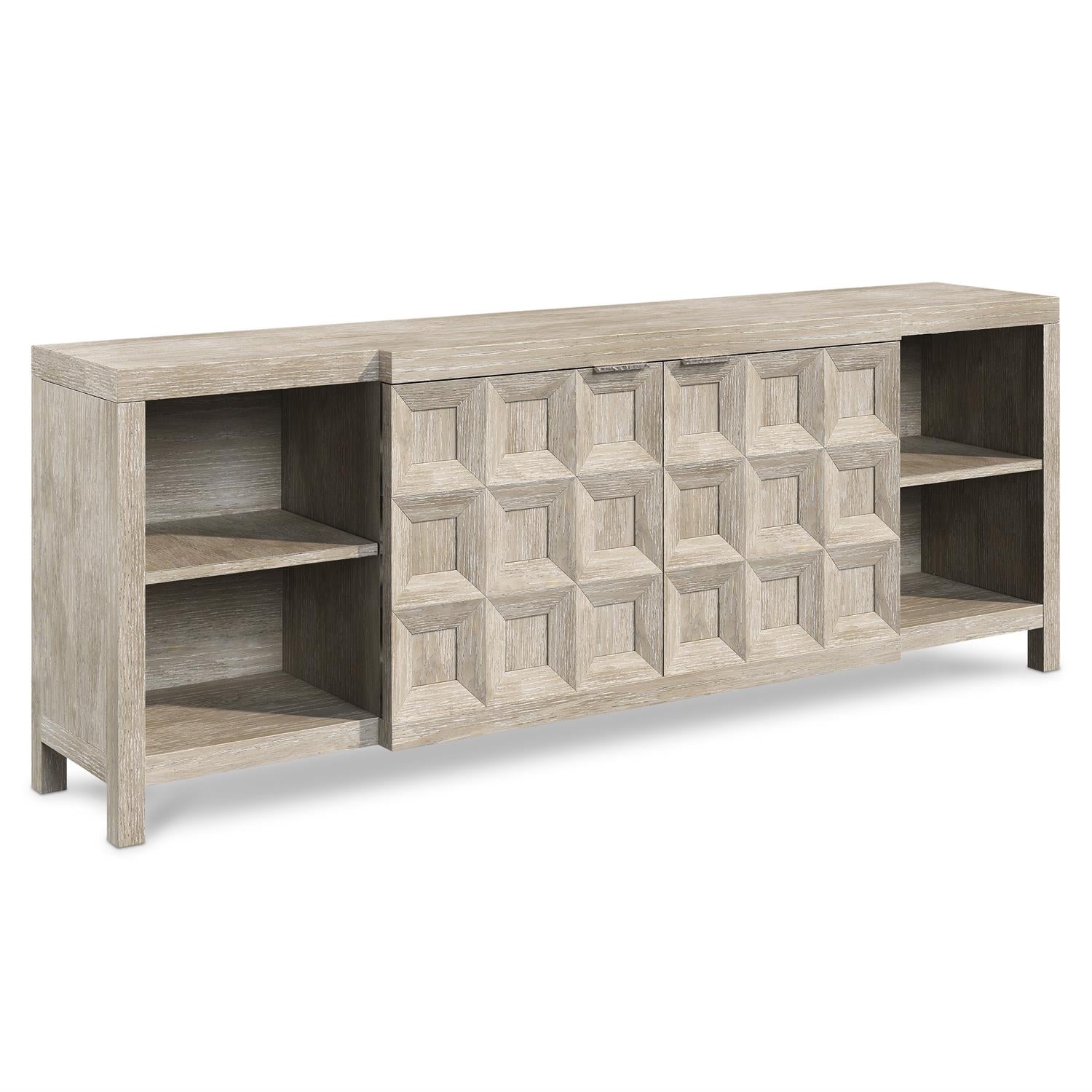 Bernhardt Furniture Prado Entertainment Credenza in Tawny