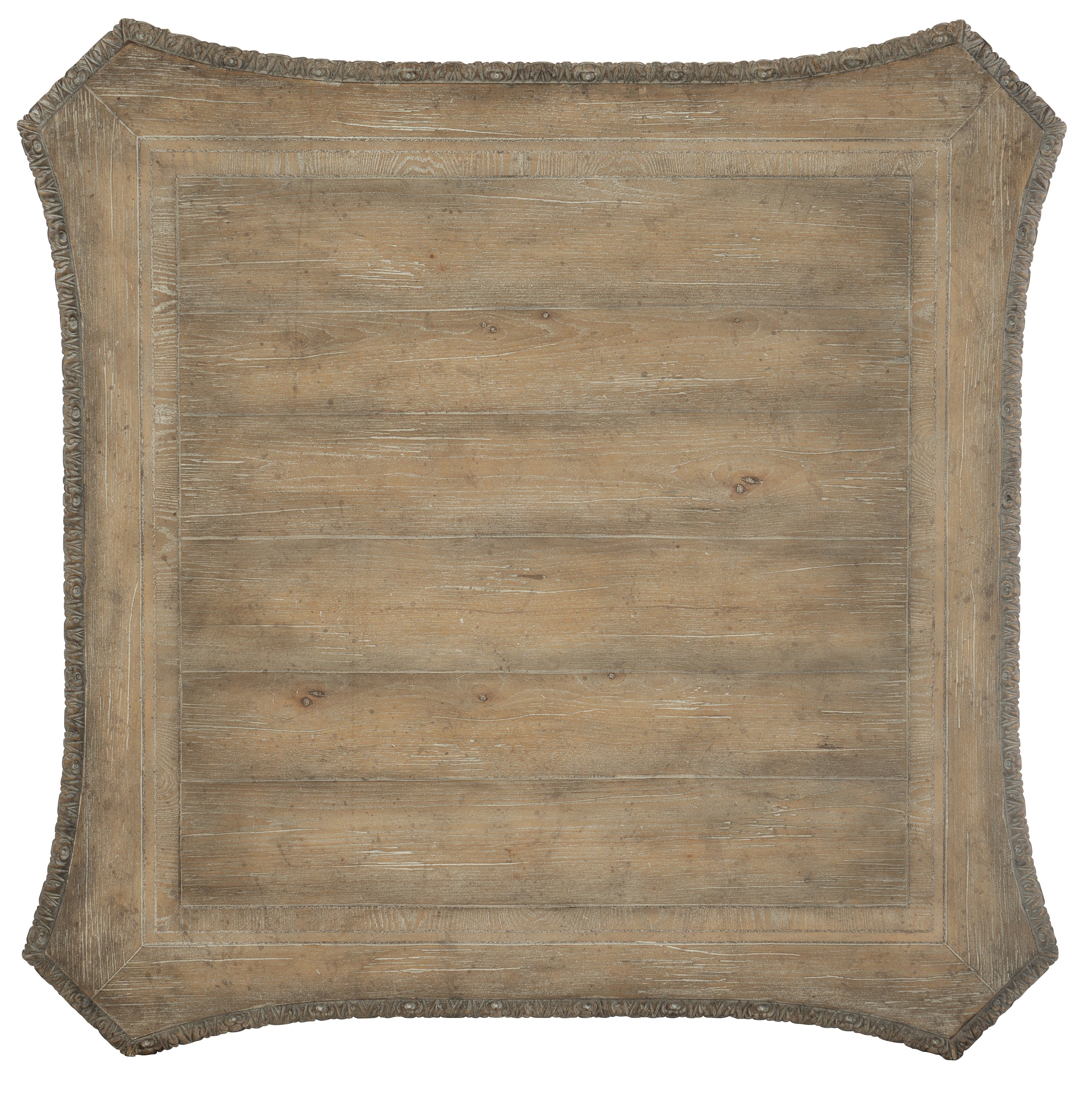 Hooker Furniture Castella Square Cocktail Table in Light Brown