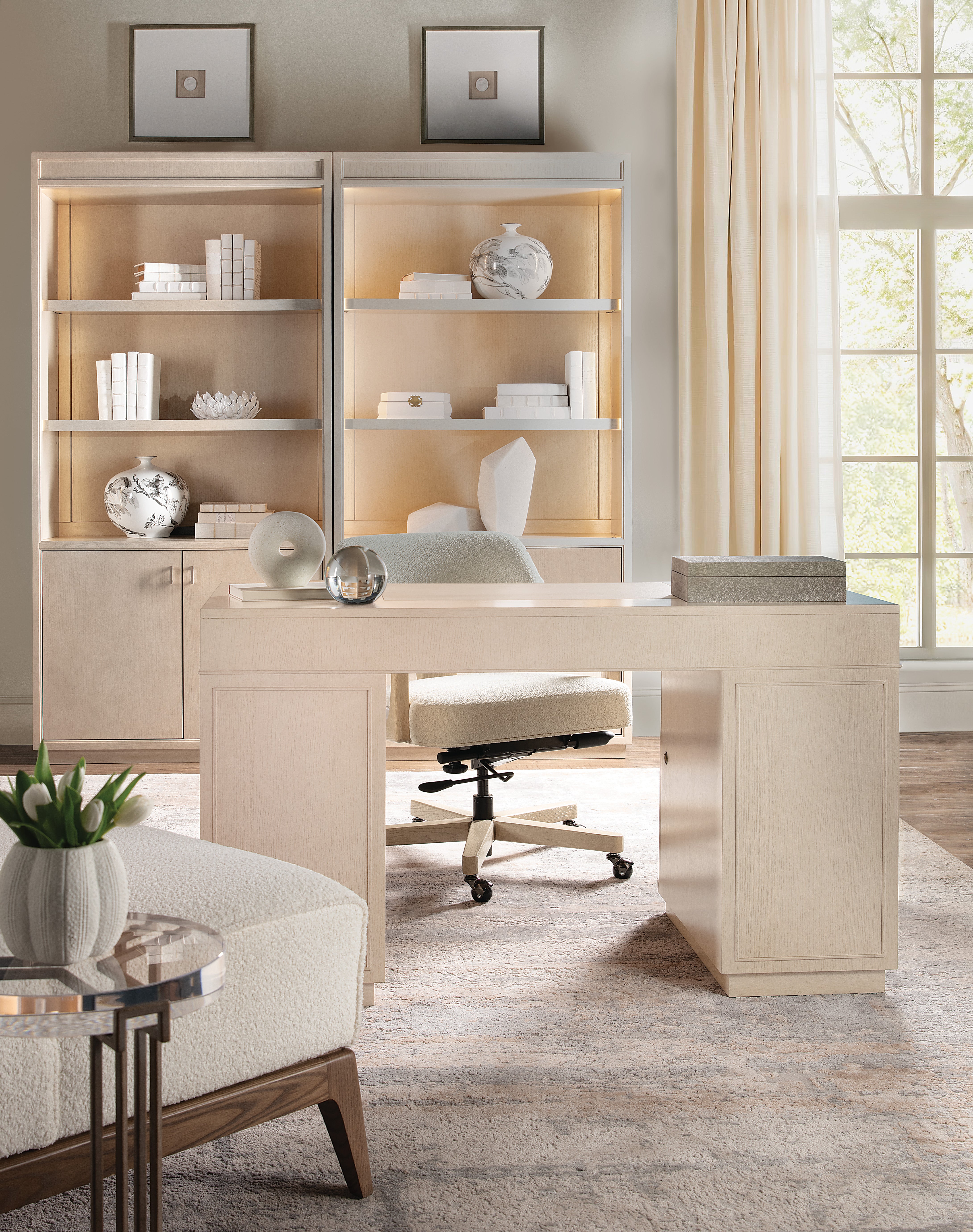 Hooker Furniture Marlowe Knee-Hole Desk