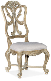 Hooker Furniture Castella Wood Back Side Chair