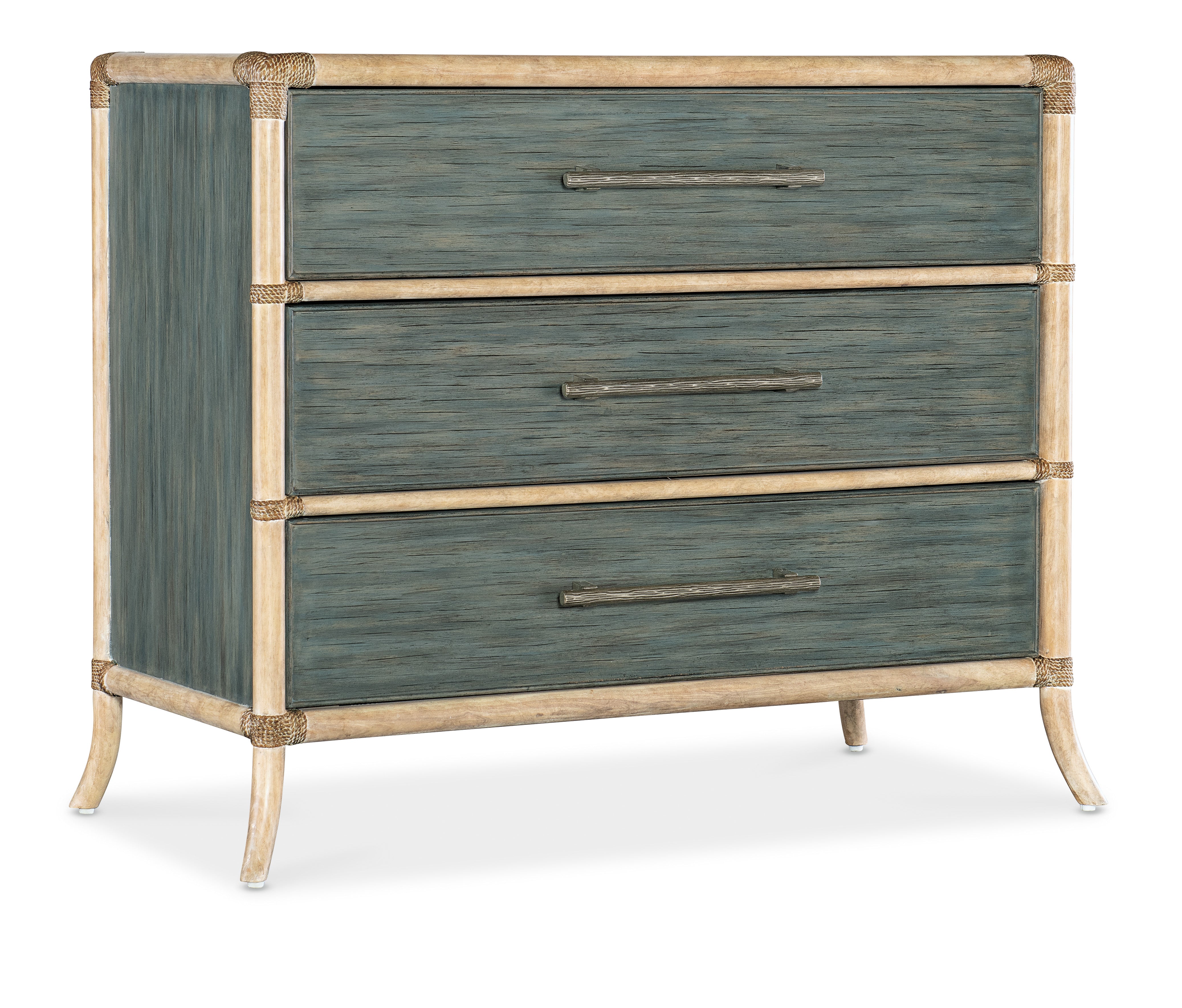 Hooker Furniture Retreat Pole Rattan Chest