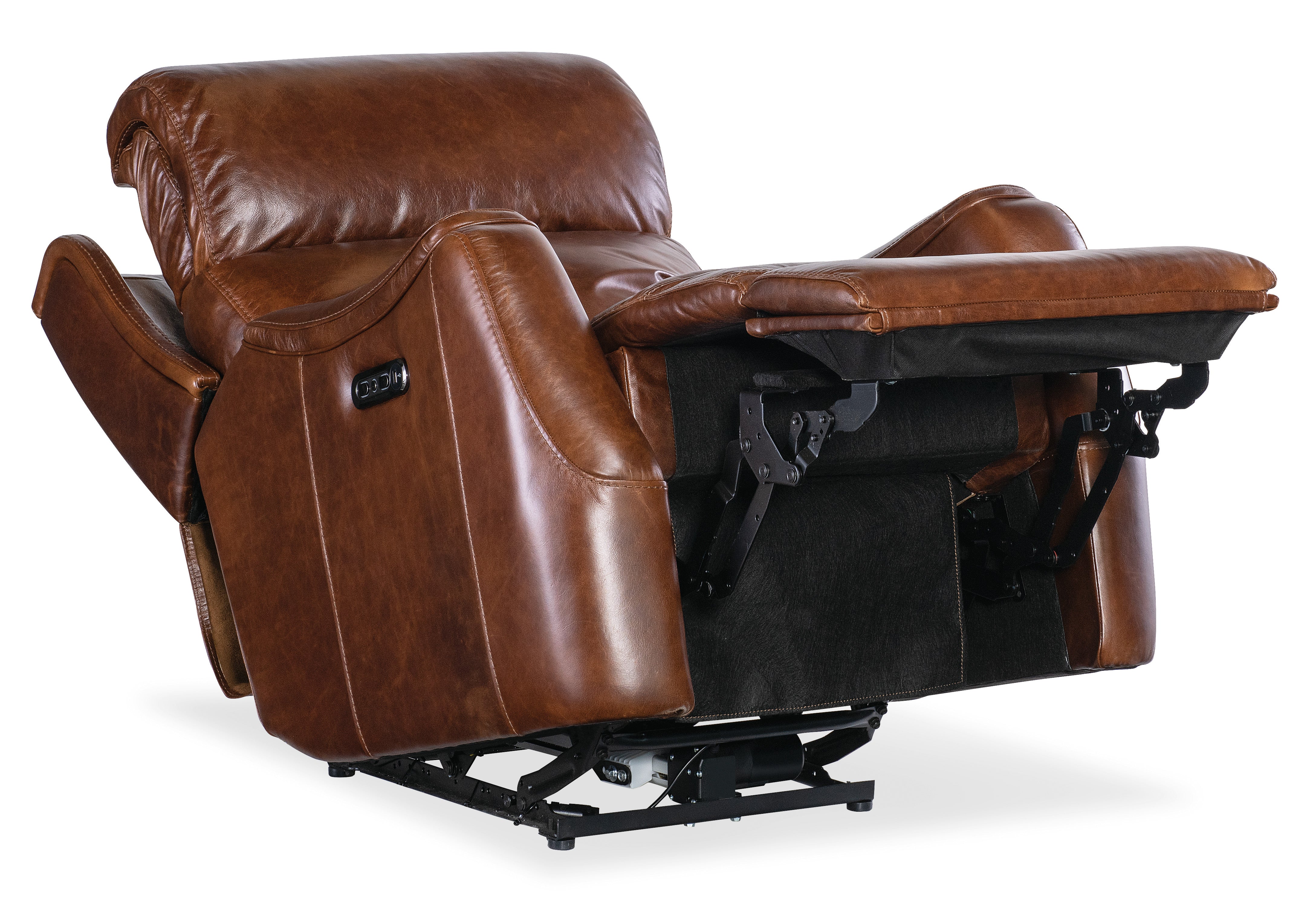 Hooker Furniture Harlan Zero Gravity Power Recliner with Power Headrest in Brown
