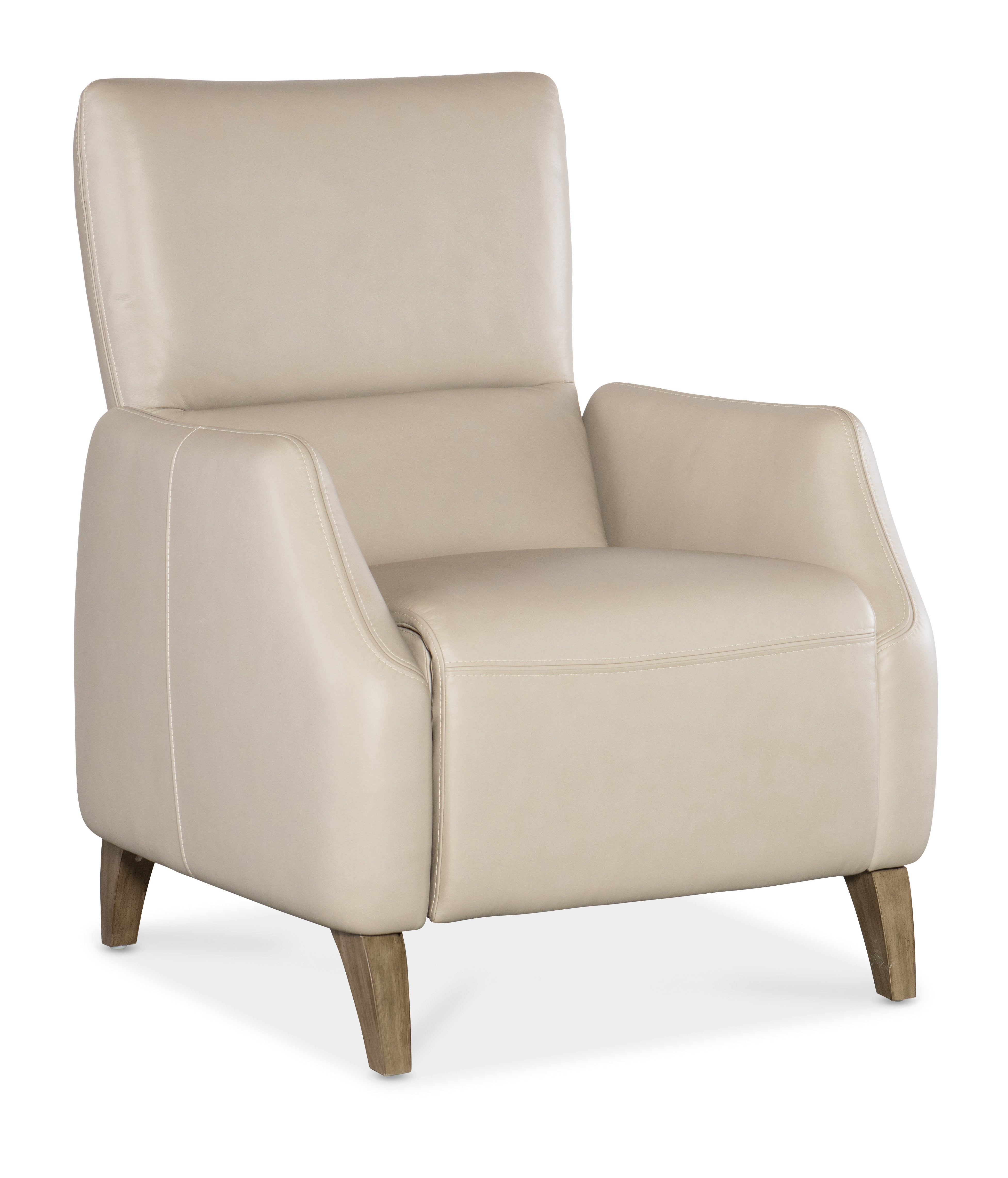 Hooker Furniture Rumero Press Back Recliner in Beige