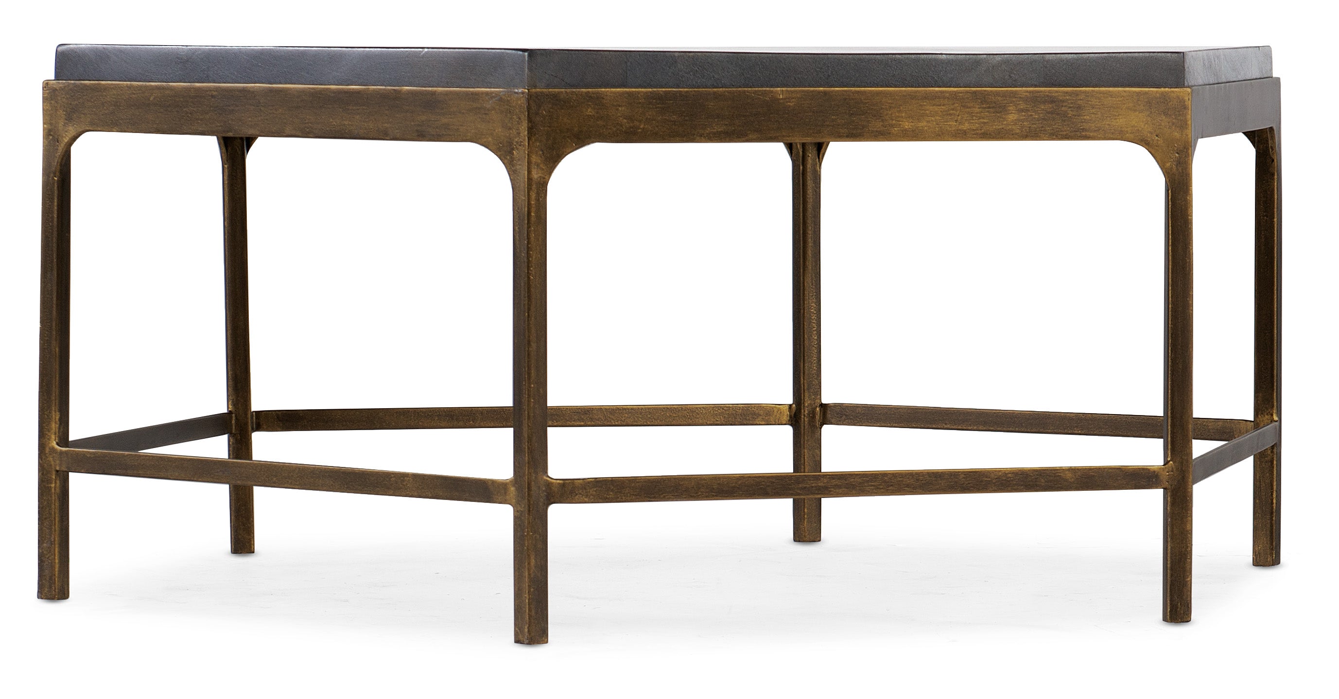 Hooker Furniture Commerce & Market Octavius Cocktail Table in Gold