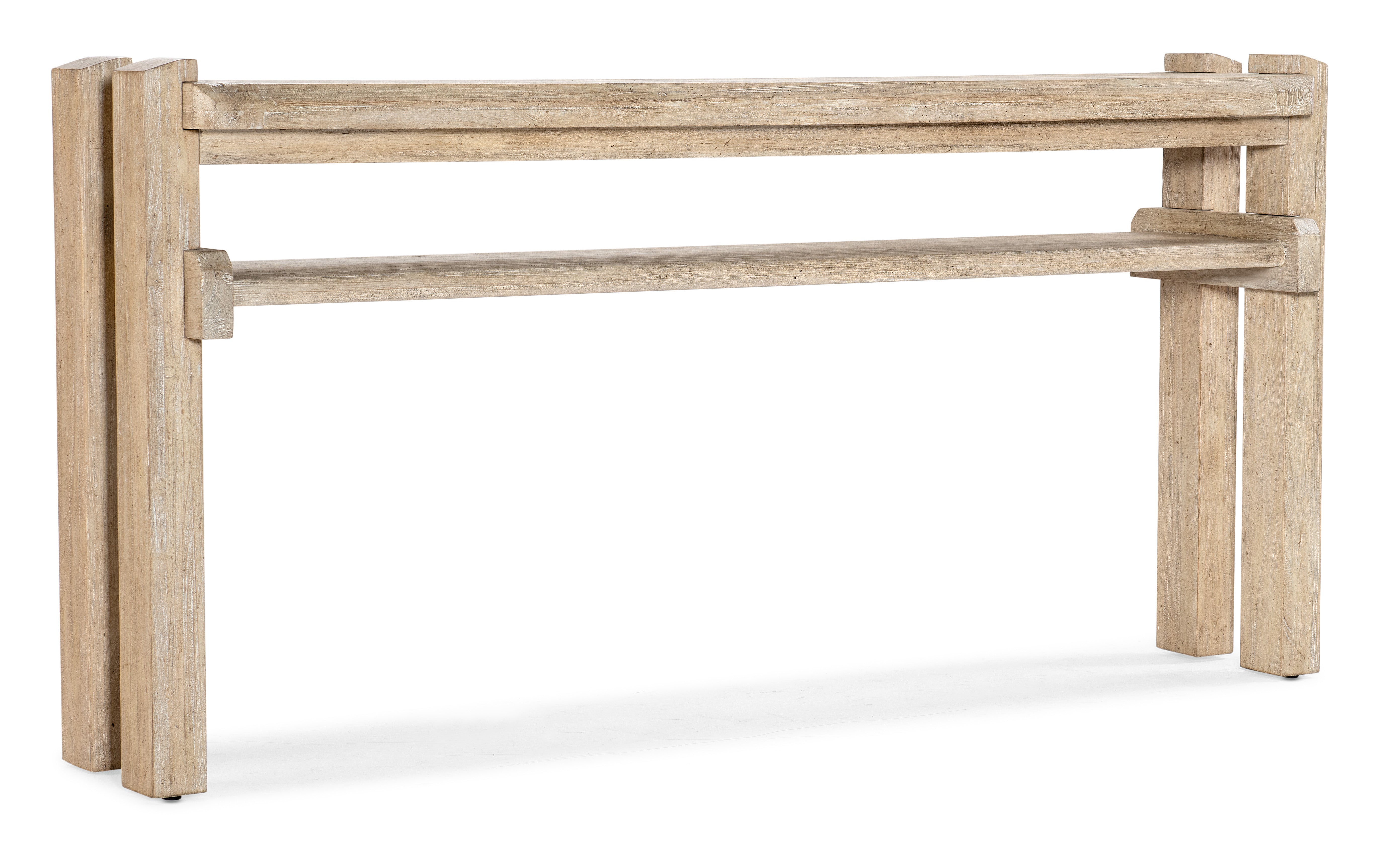 Hooker Furniture Commerce & Market Console in Light Brown