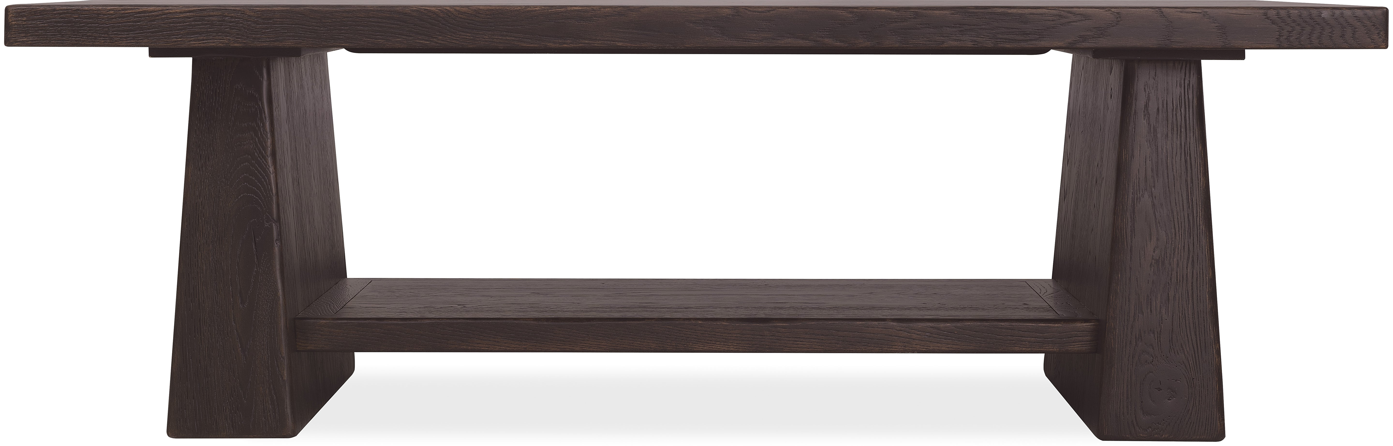 Hooker Furniture Driftwood Rectangle Cocktail Table in Blacks