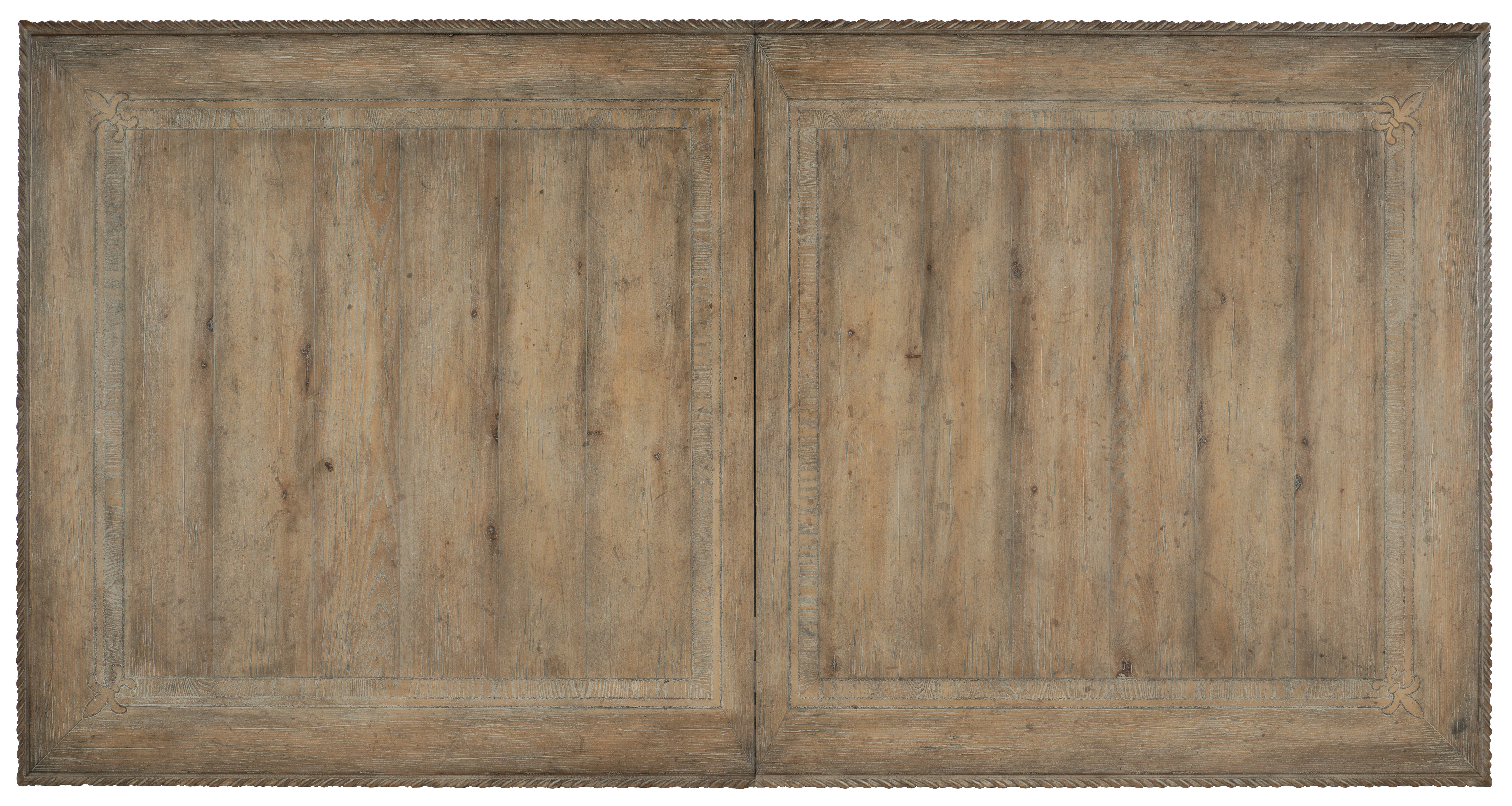 Hooker Furniture Castella Rectangle Dining Table with 2-20in Leaves
