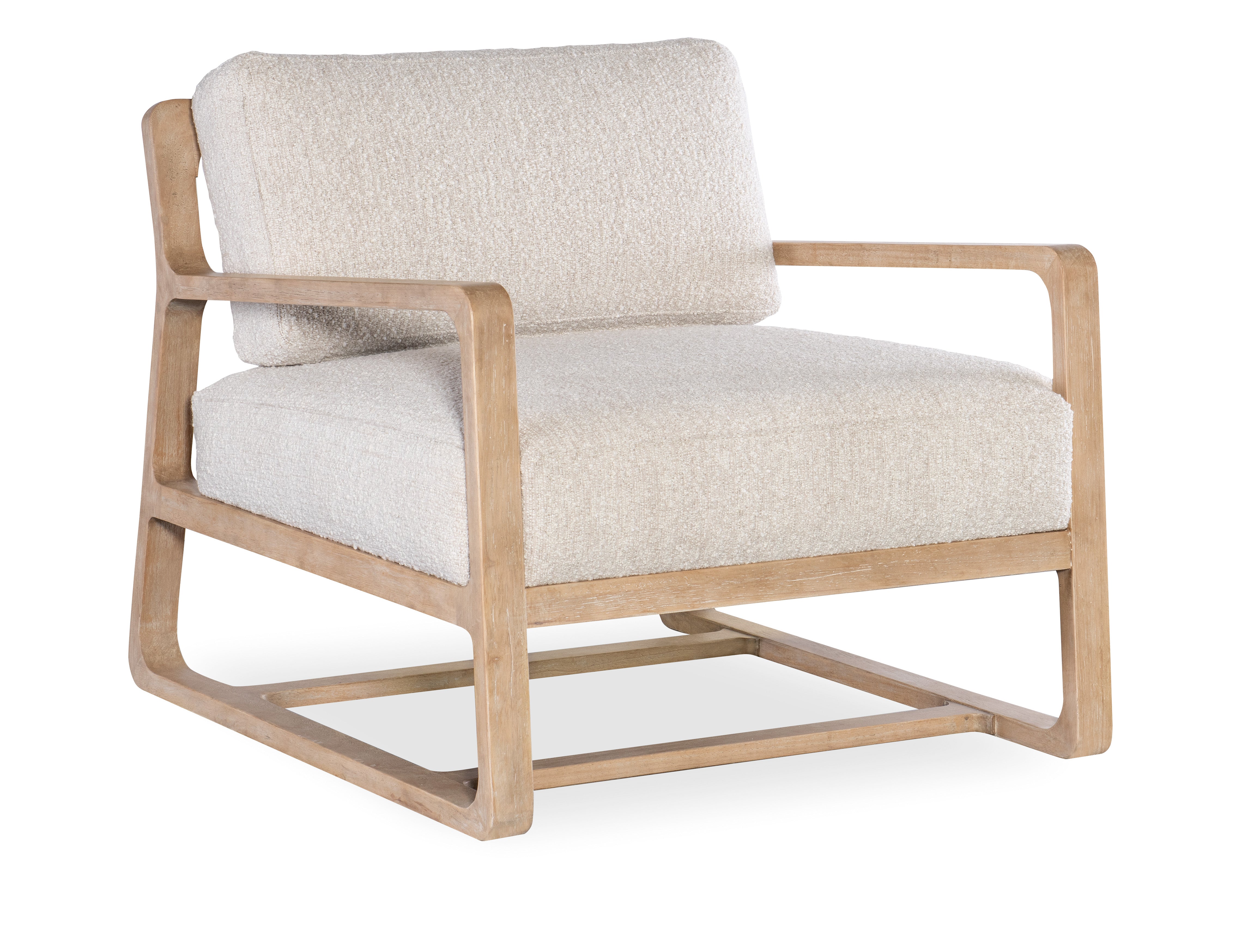 Hooker Furniture Moraine Accent Chair in Light Brown