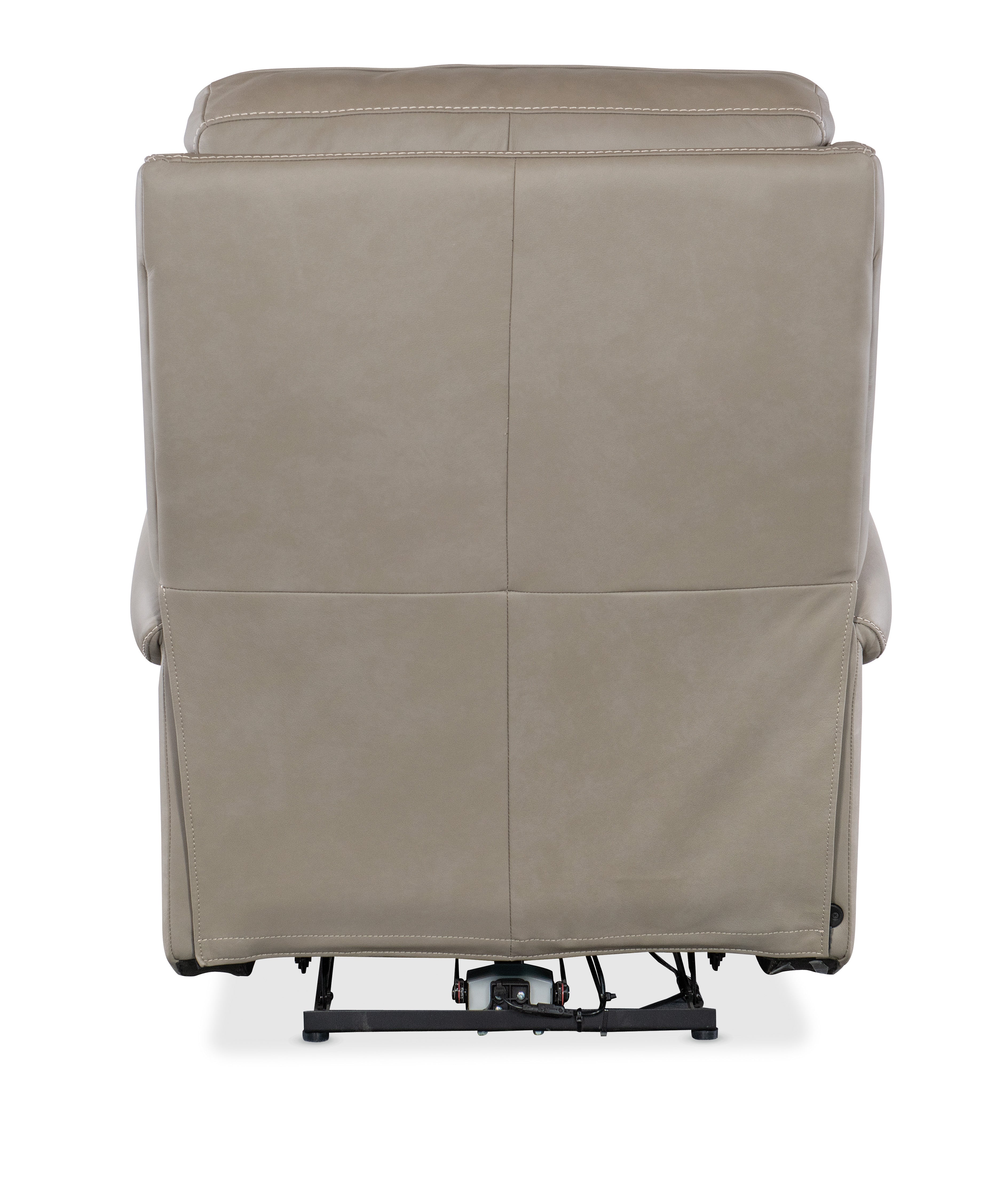 Hooker Furniture Somers Power Recliner with Power Headrest in Light Gray