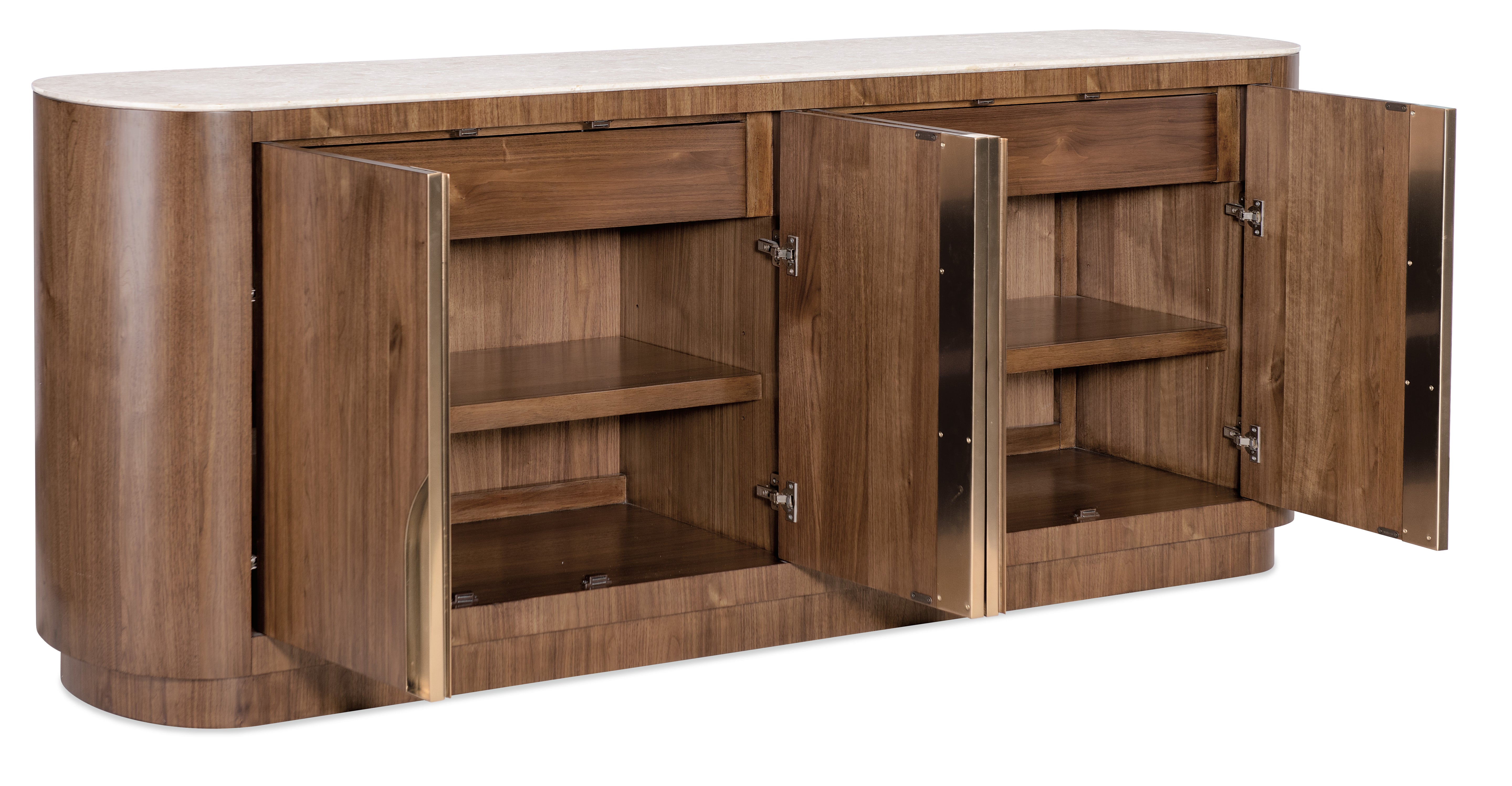 Hooker Furniture Eleana Credenza in Medium Wood