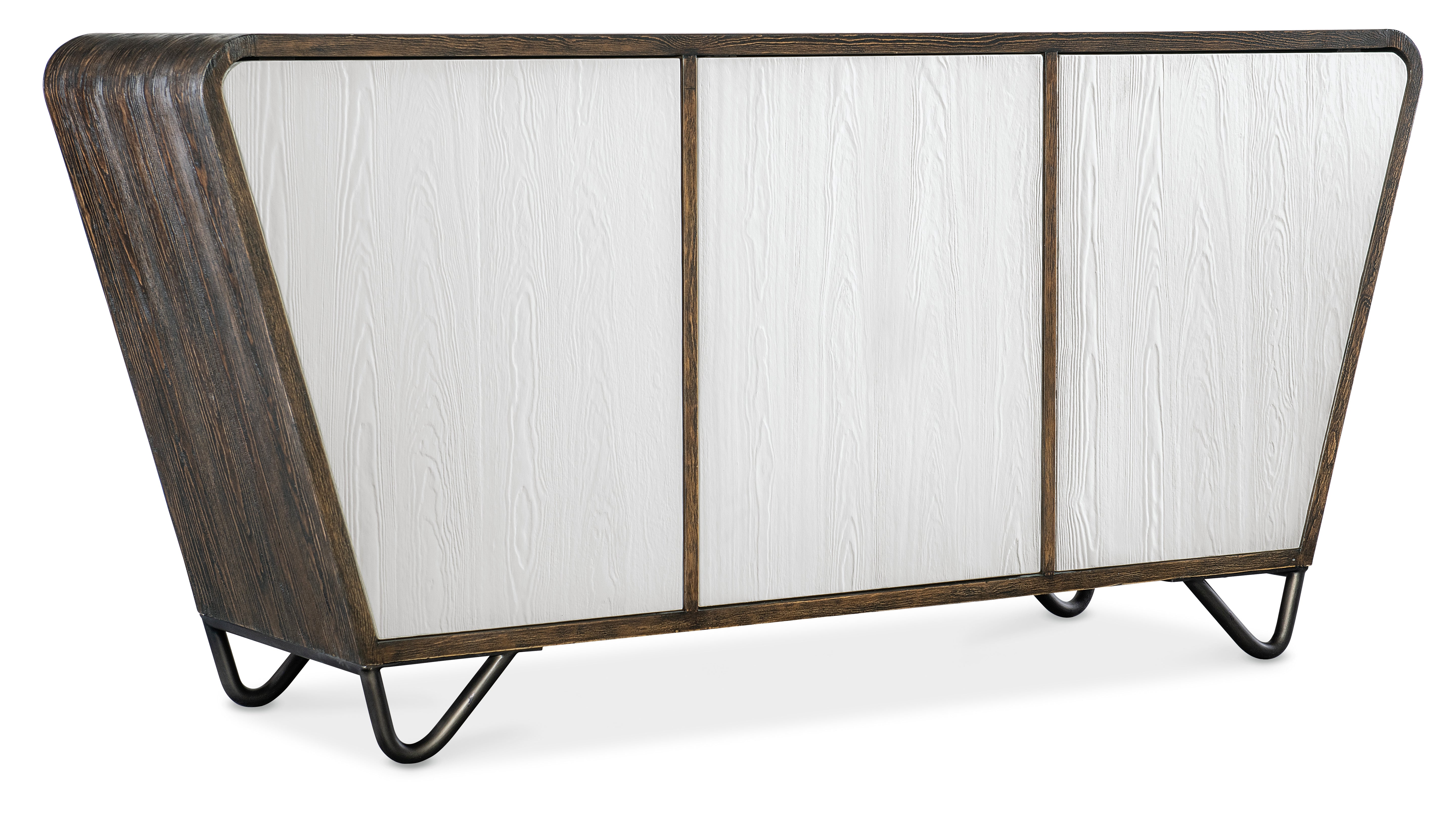 Hooker Furniture Melange Terra Credenza in Dark Brown