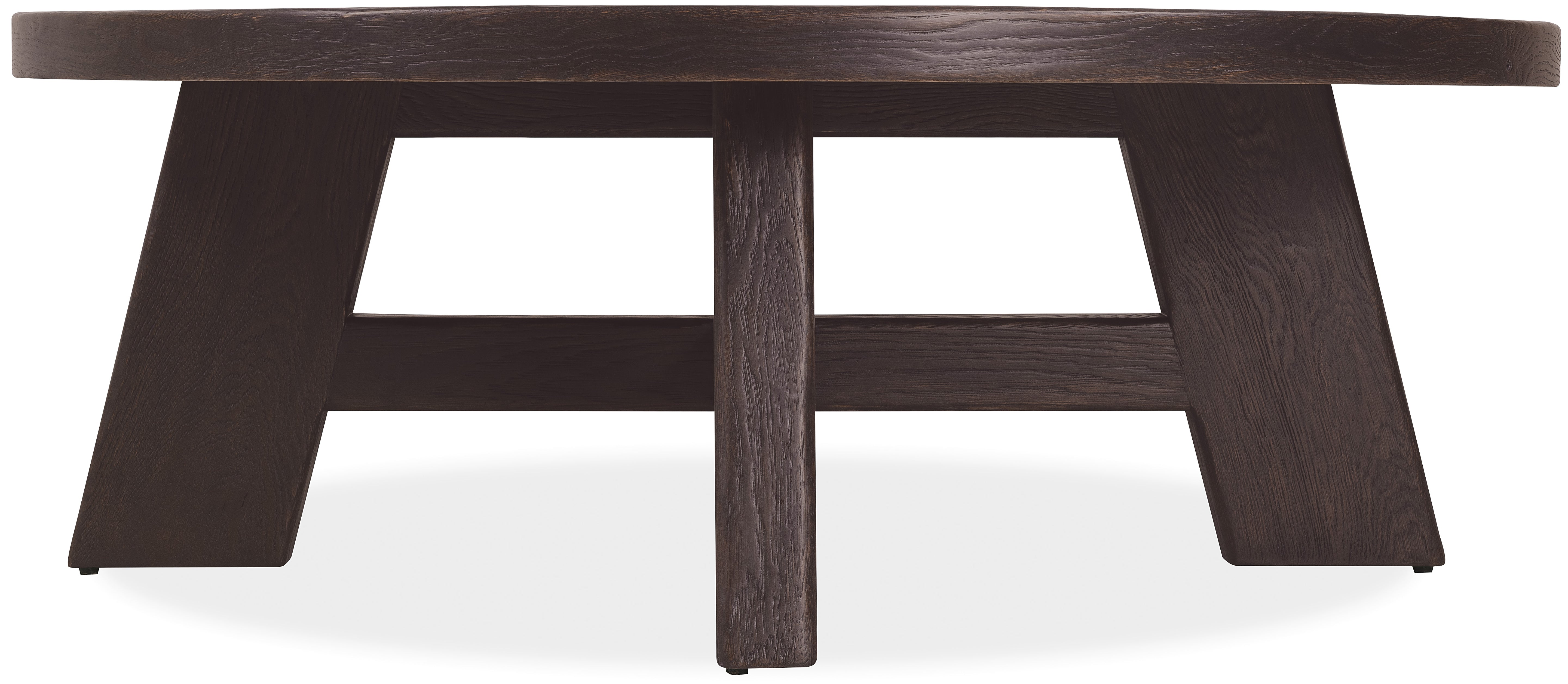 Hooker Furniture Driftwood Round Cocktail Table in Blacks
