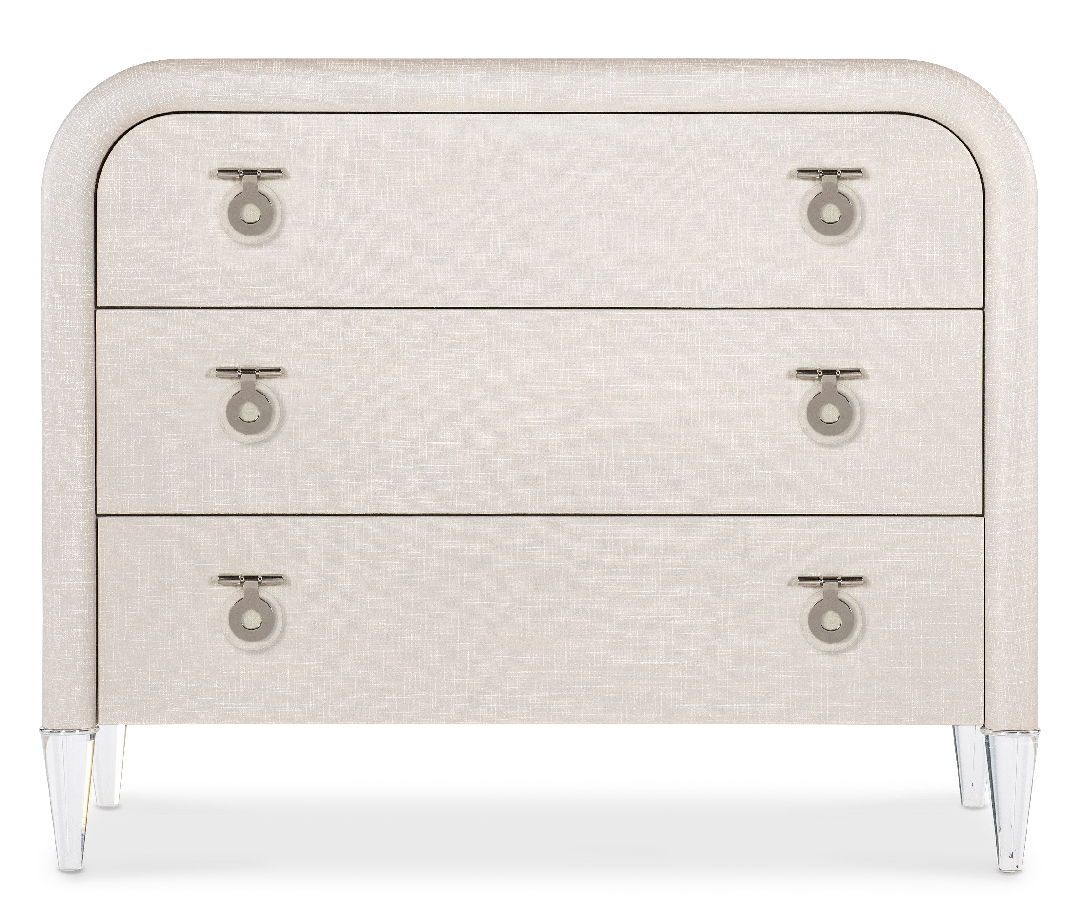Hooker Furniture Melange Julip Accent Chest in Whites/Creams/Beiges