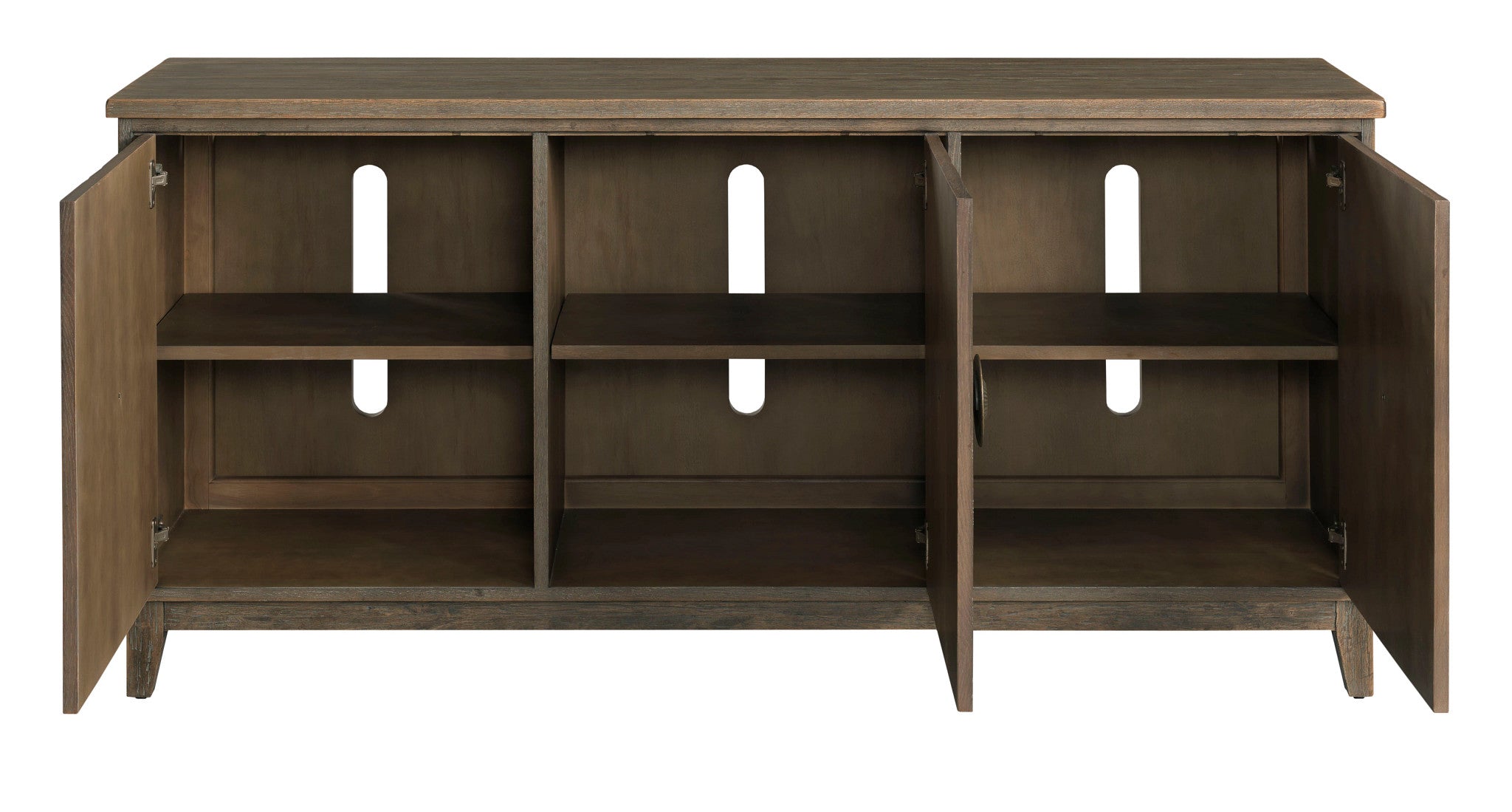 American Drew Emporium Crosley Entertainment Console in Shadow