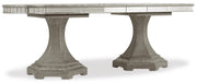 Hooker Furniture Sanctuary Rectangle Dining Table with 2-20in Leaves