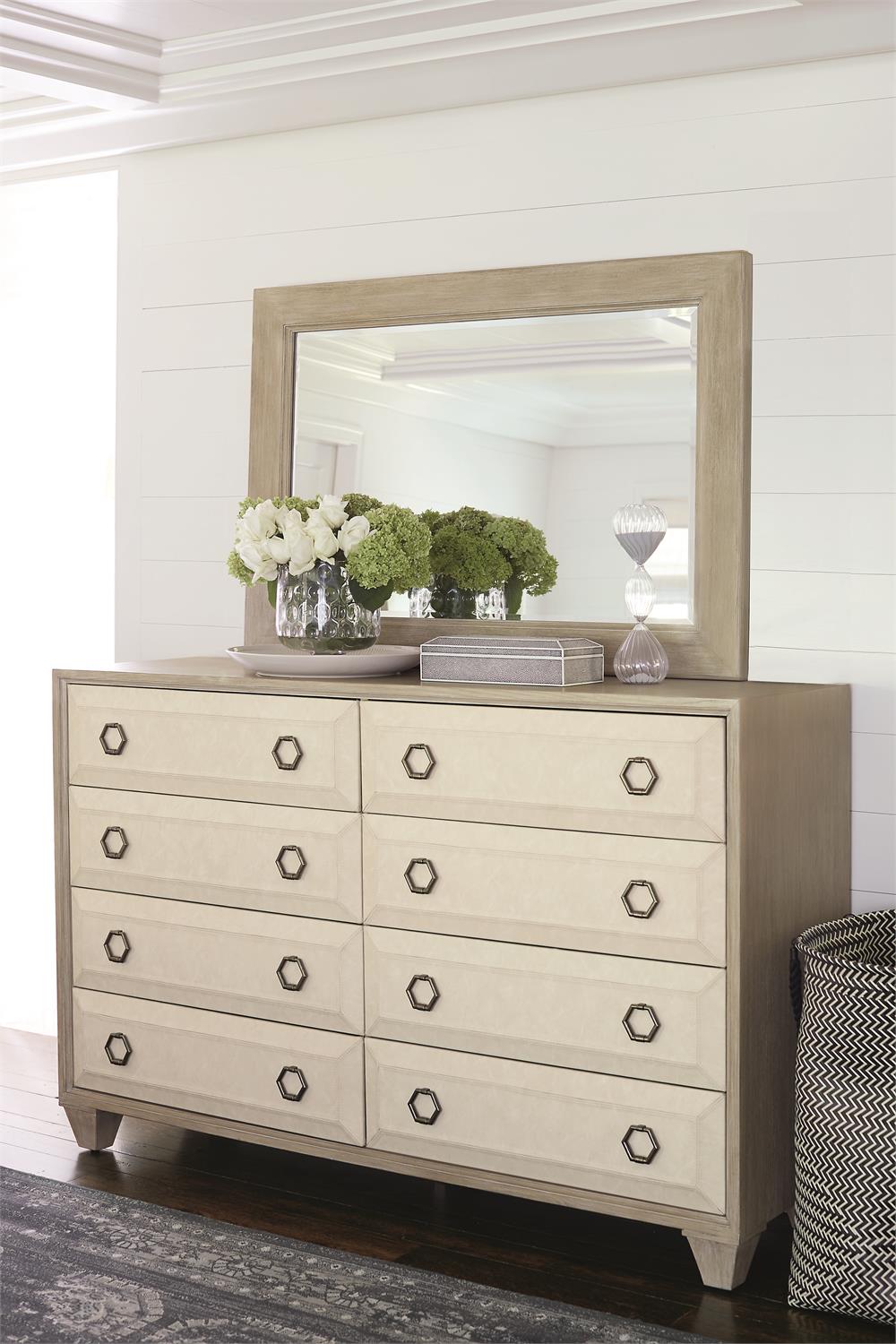 Bernhardt Furniture Santa Barbara Eight Drawer Dresser in Sandstone