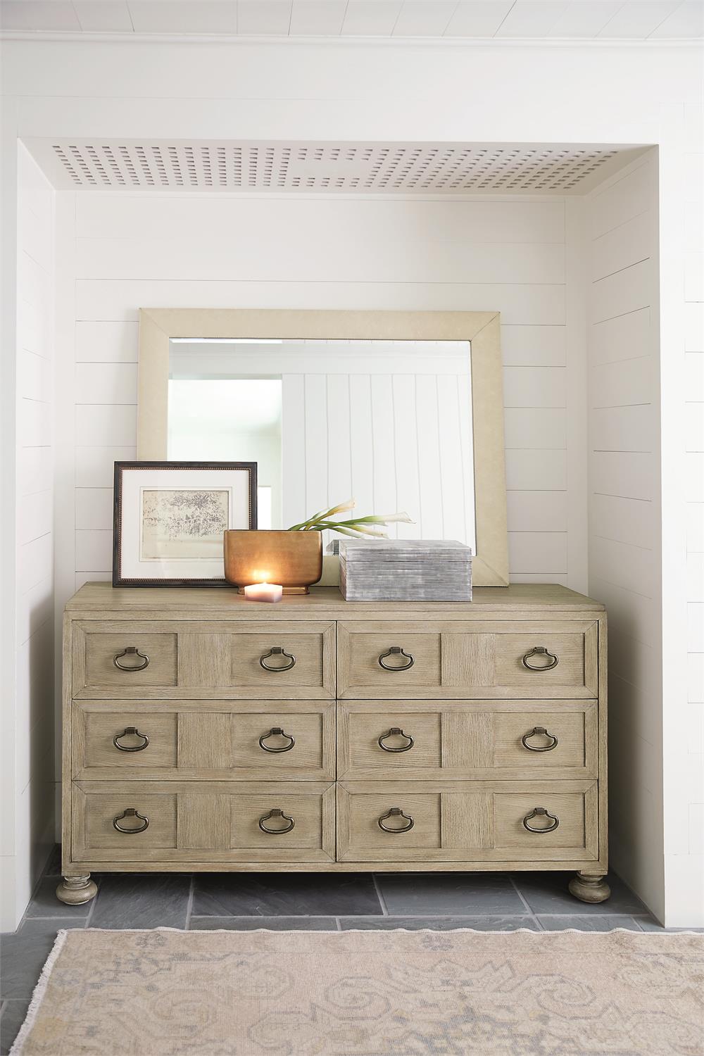 Bernhardt Furniture Santa Barbara Six Drawer Dresser in Sandstone