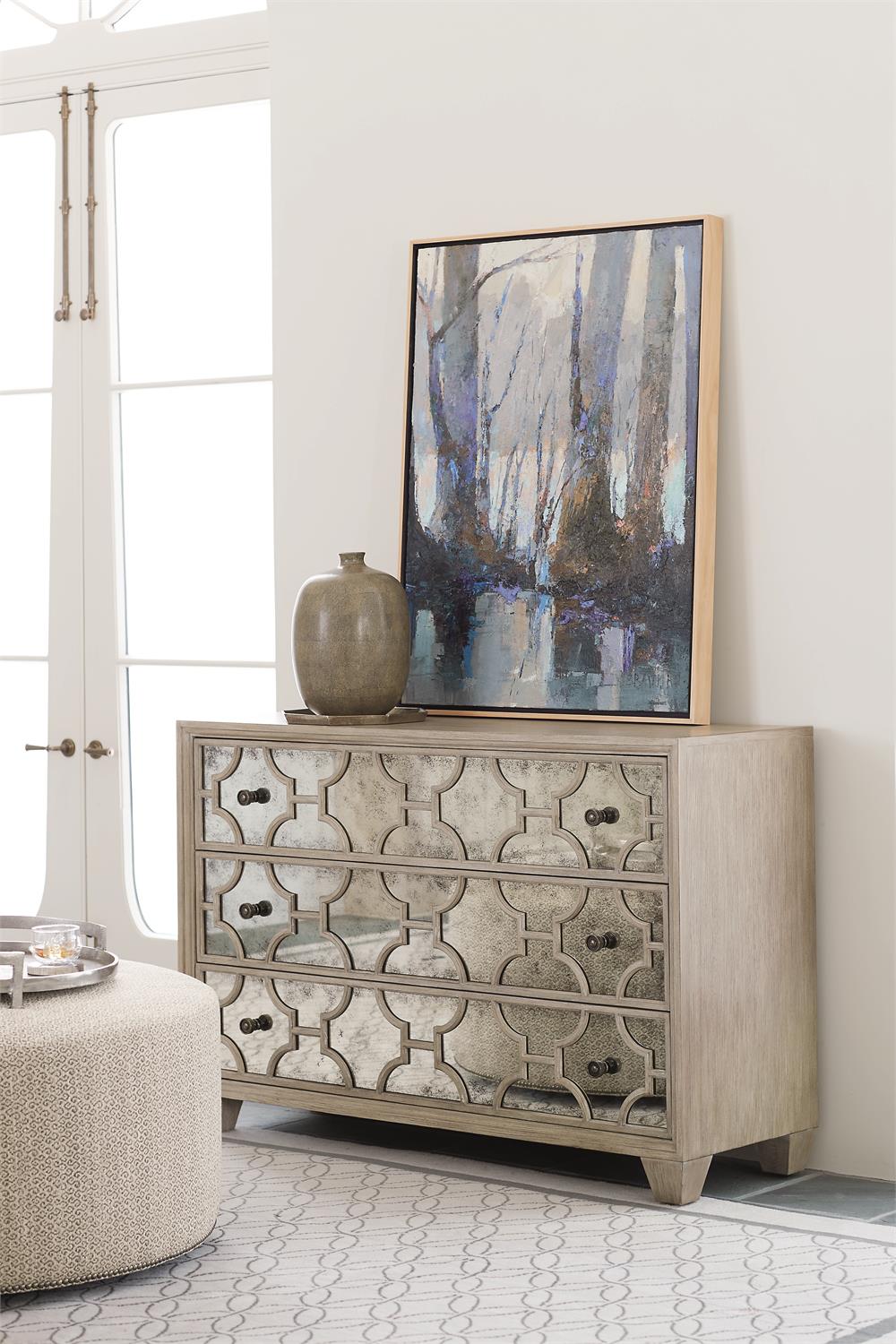 Bernhardt Furniture Santa Barbara Decorative Drawer Chest in Sandstone