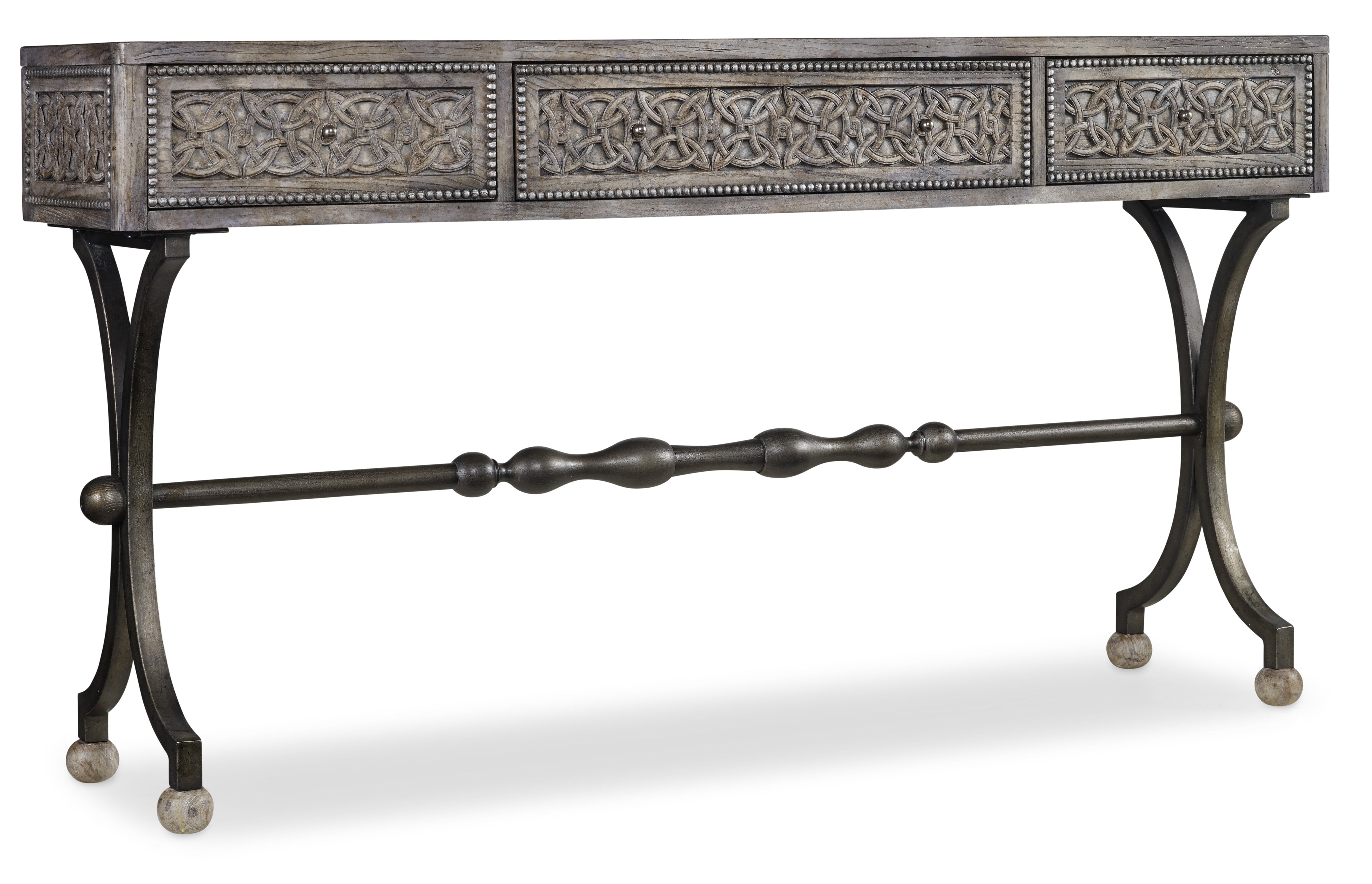Hooker Furniture Ravenna Console in Gray