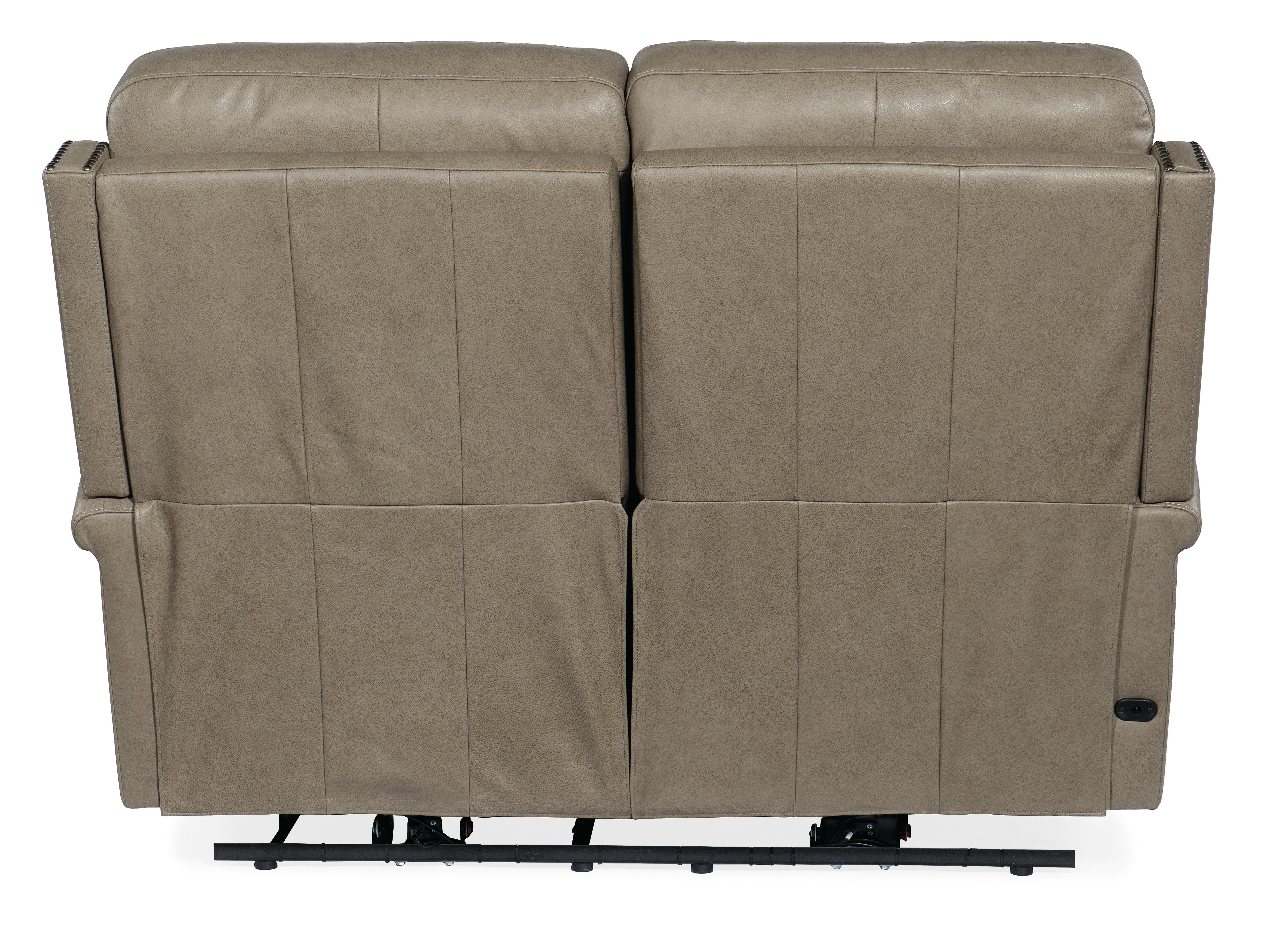 Hooker Furniture Vaughn Zero Gravity Loveseat with Power Headrest in Grey