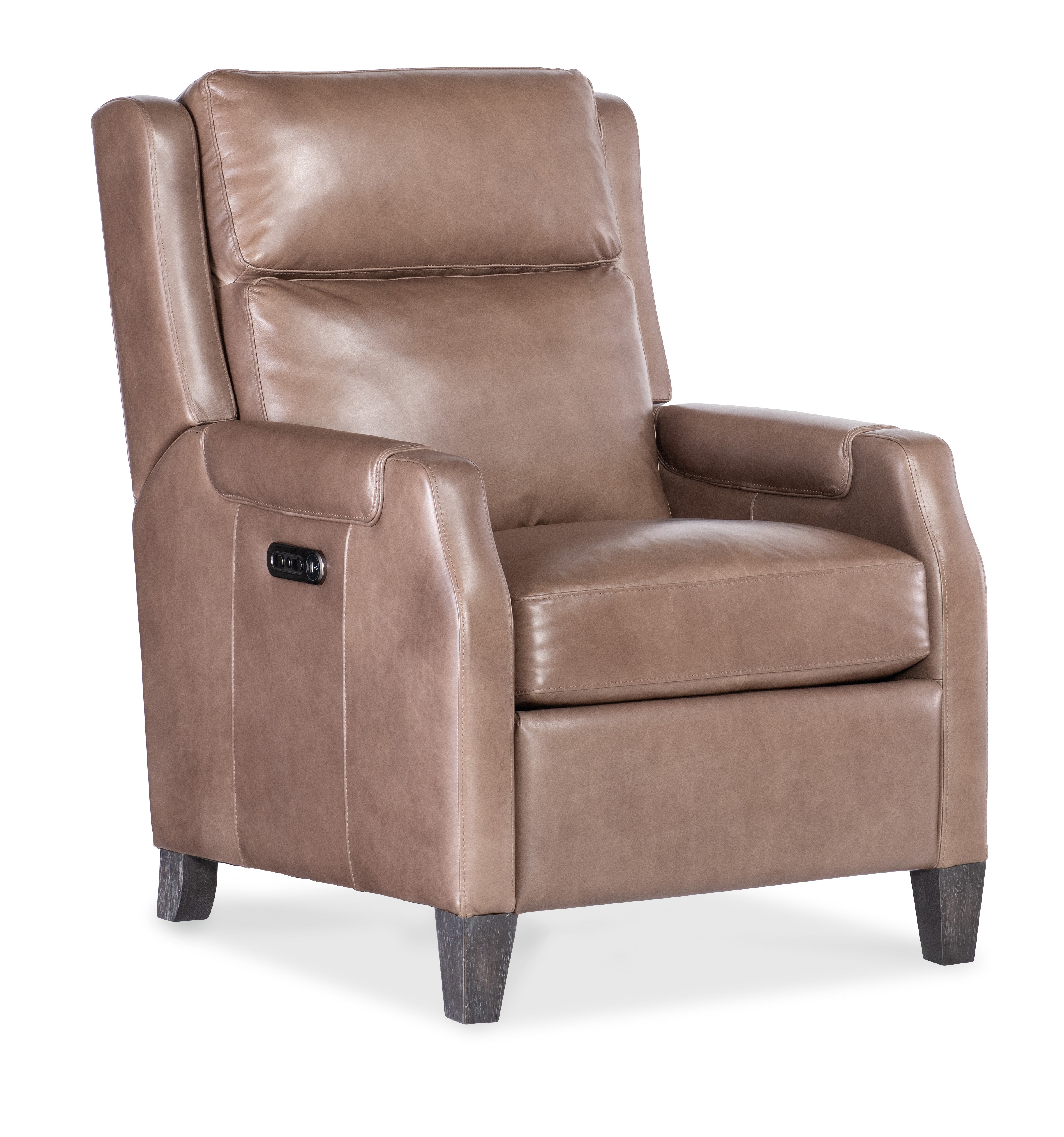Hooker Furniture Nelson Power Recliner w/Power Headrest in Brown