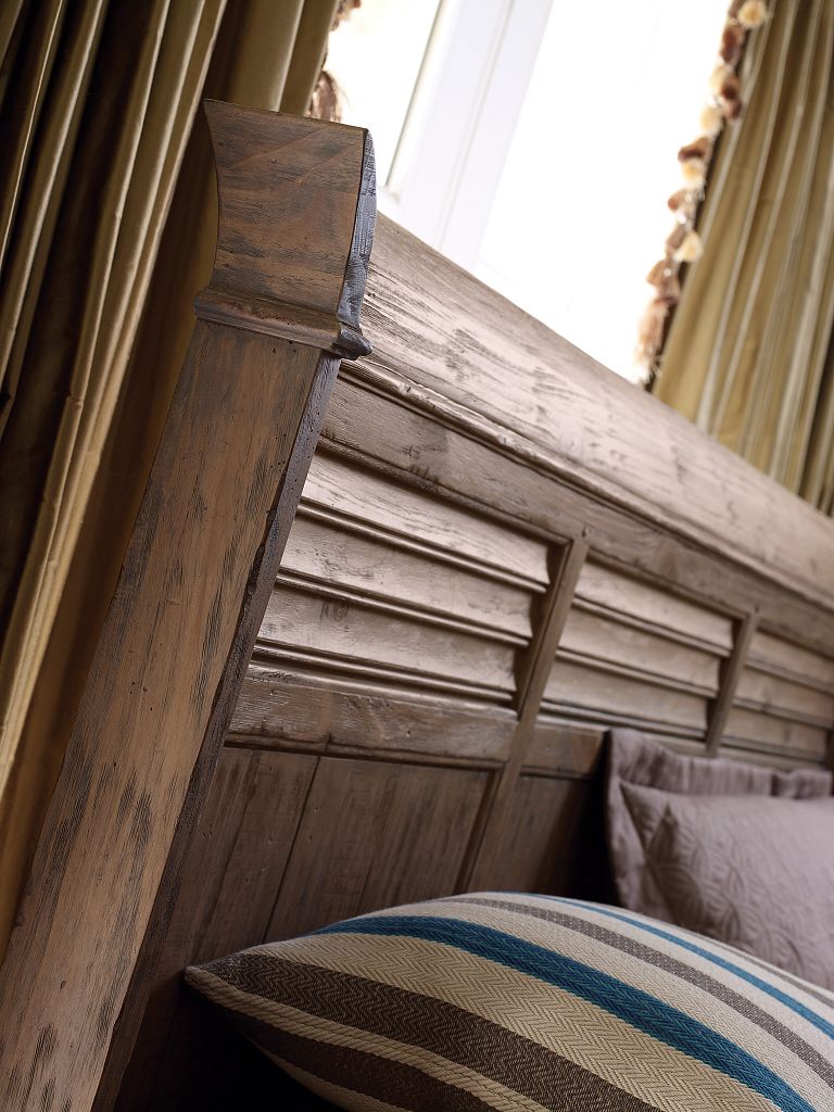 Kincaid Furniture Weatherford Shelter Bed in Heather
